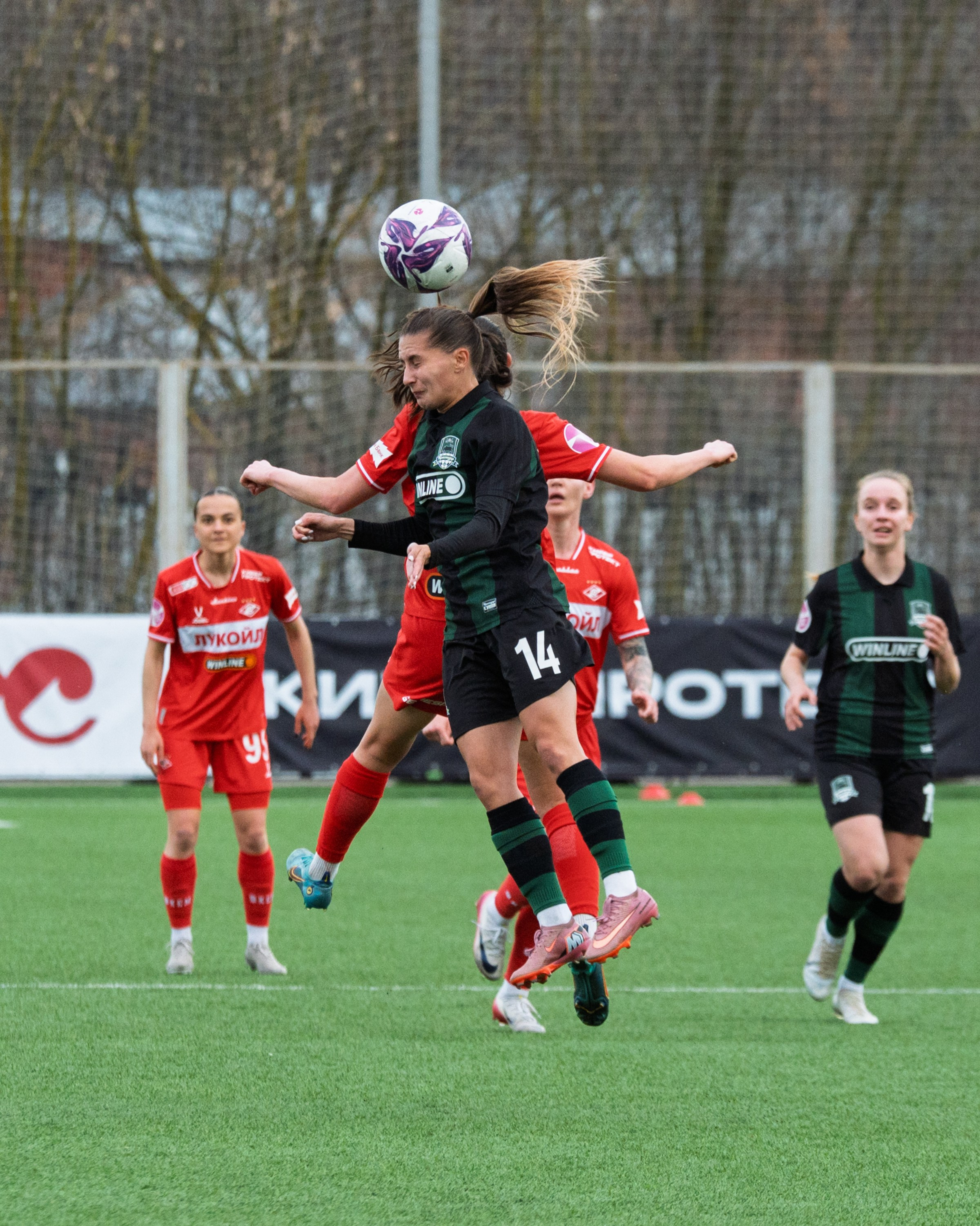 ⚽️ ЖФК Спартак — ЖФК Краснодар 28.03.2026. Фотограф Александр Махоткин