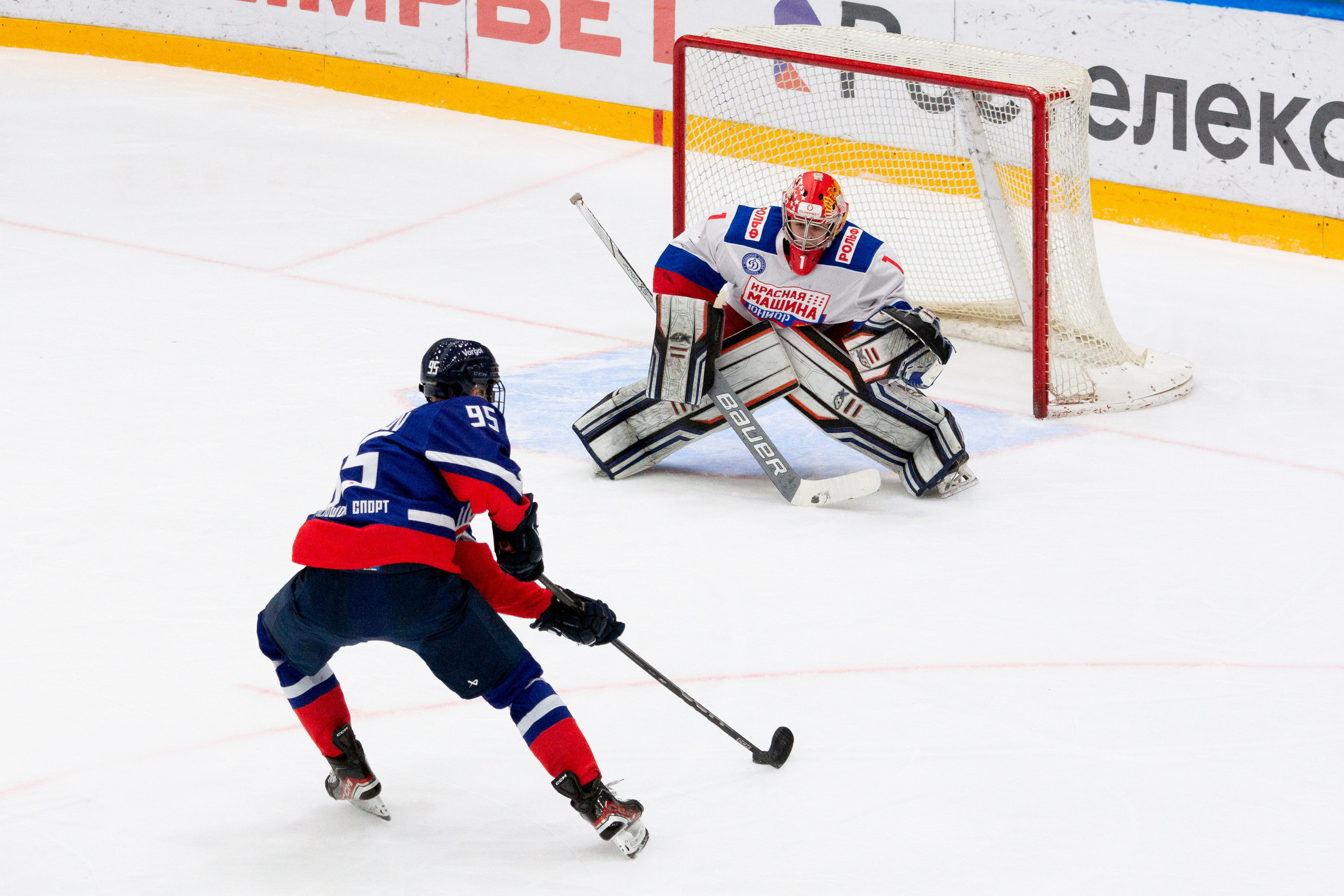 🏒 Крылья Советов — Красная Машина Юниор 28.11.2025. Фотограф Александр Махоткин