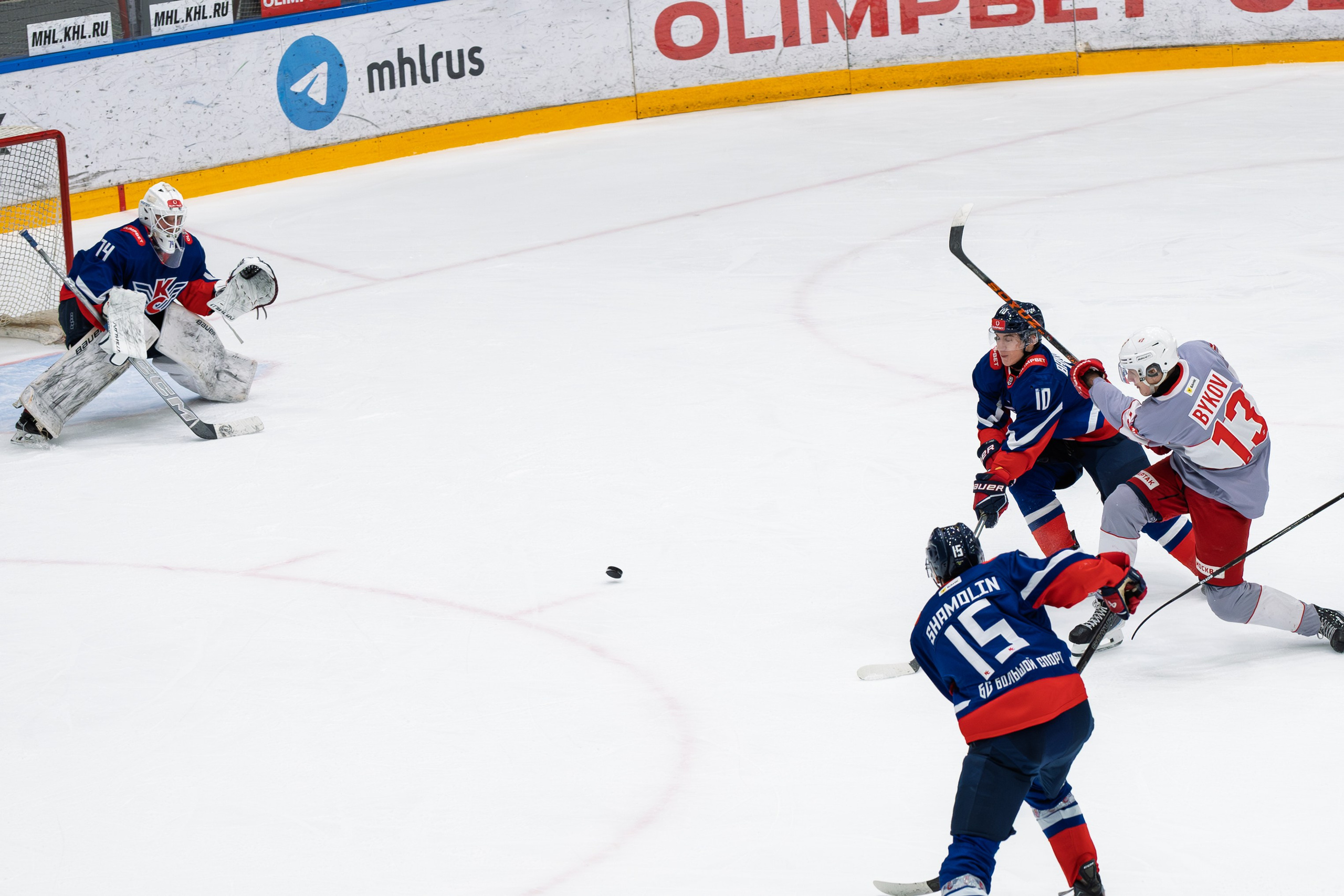 🏒 Крылья Советов — МХК Спартак 15.03.2026. Фотограф Александр Махоткин