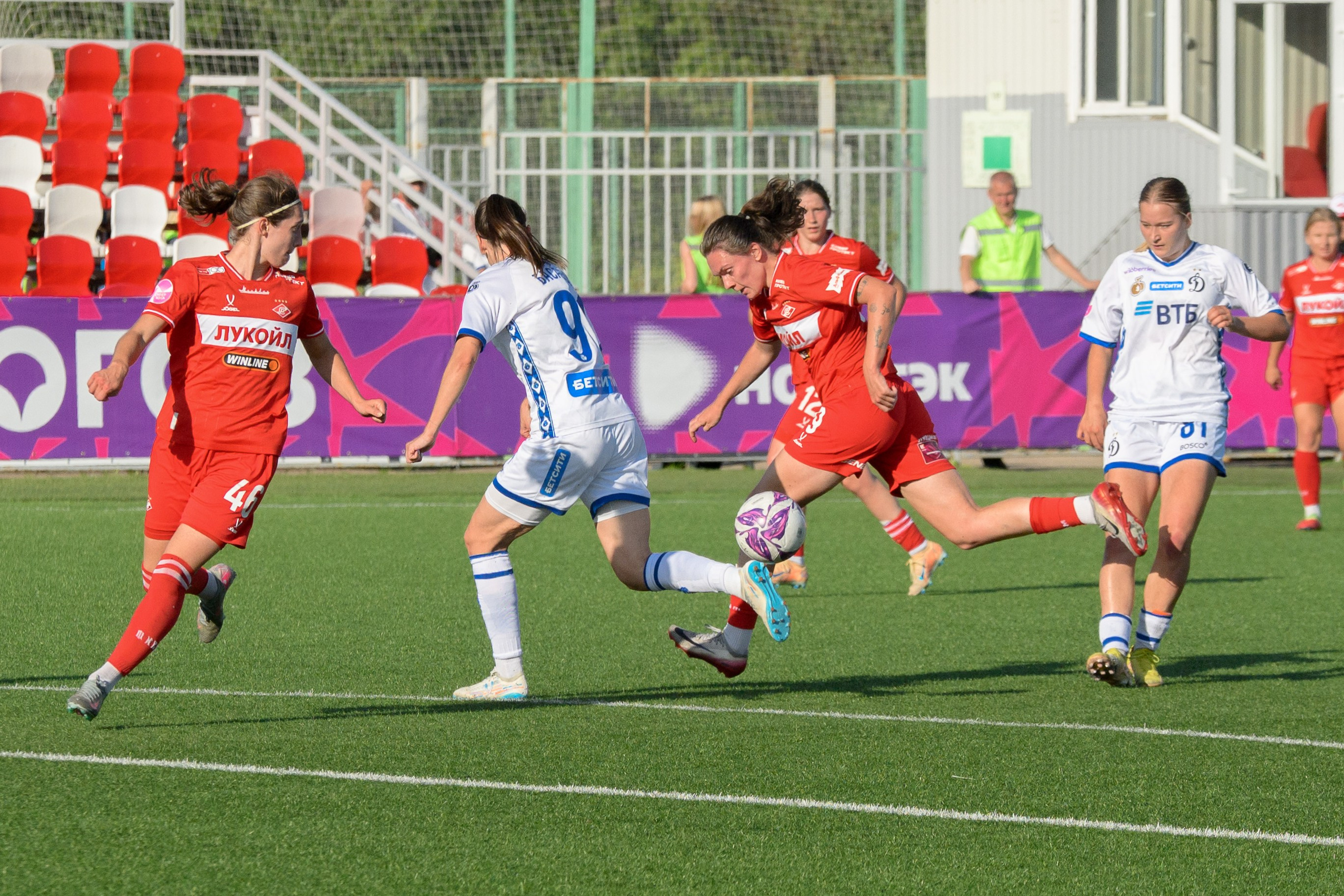 ⚽️ ЖФК Спартак — ЖФК Динамо 01.08.2026. Фотограф Александр Махоткин