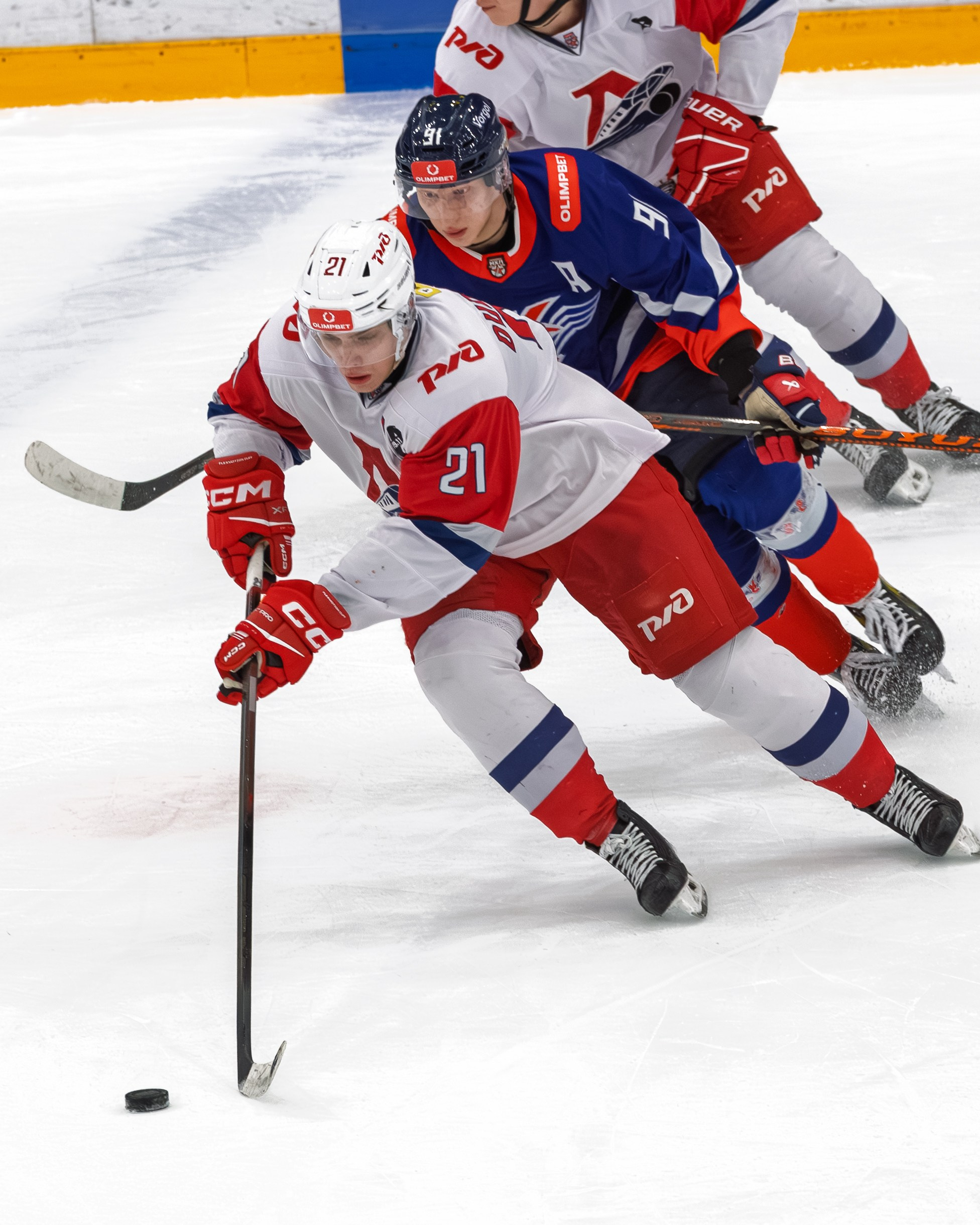 🏒 Крылья Советов — Локо Ярославль 01.02.2026. Фотограф Александр Махоткин