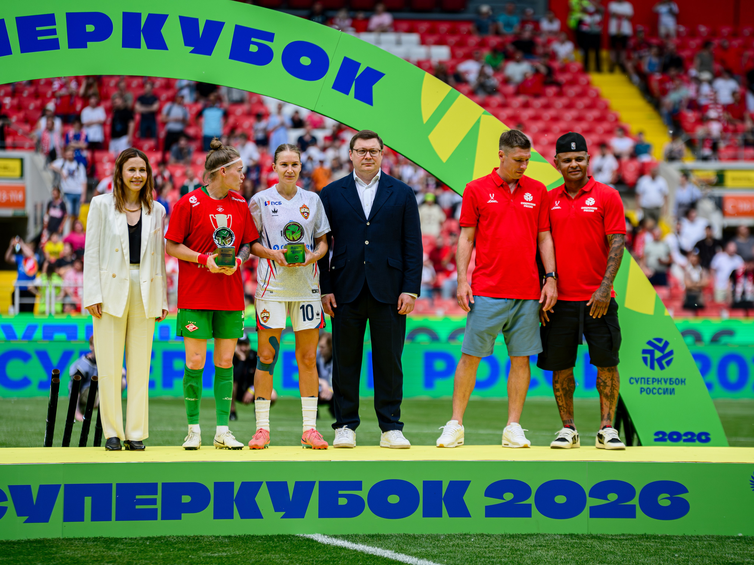 ⚽️🏆 Суперкубок России — 2026. ЖФК Спартак — ЖФК ЦСКА 13.06.2026. Фотограф Александр Махоткин