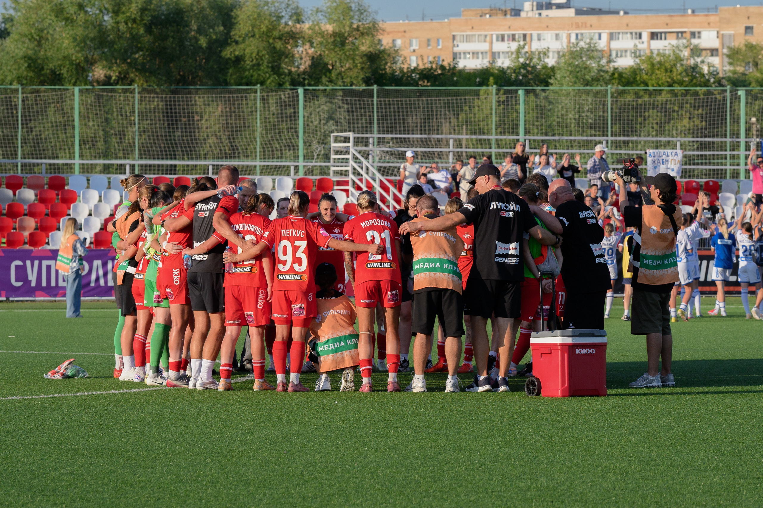 ⚽️ ЖФК Спартак — ЖФК Динамо 01.08.2026. Фотограф Александр Махоткин