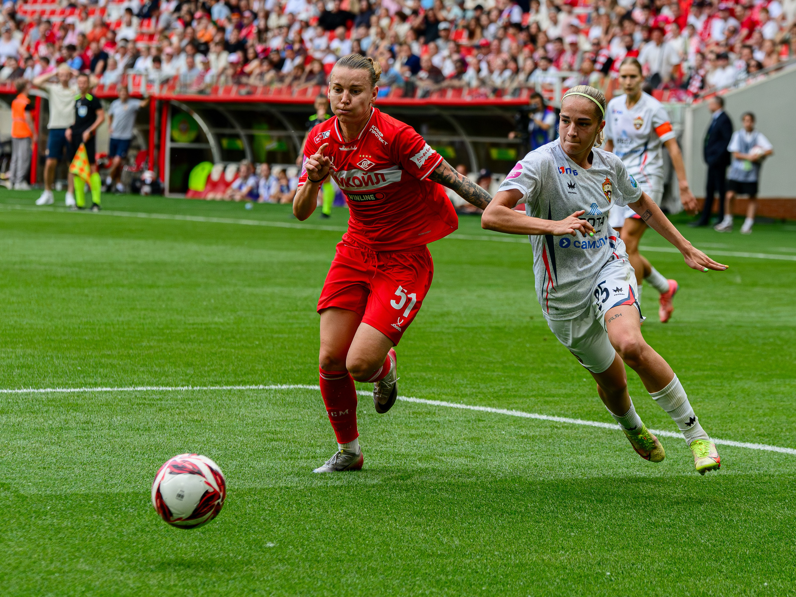 ⚽️🏆 Суперкубок России — 2026. ЖФК Спартак — ЖФК ЦСКА 13.06.2026. Фотограф Александр Махоткин