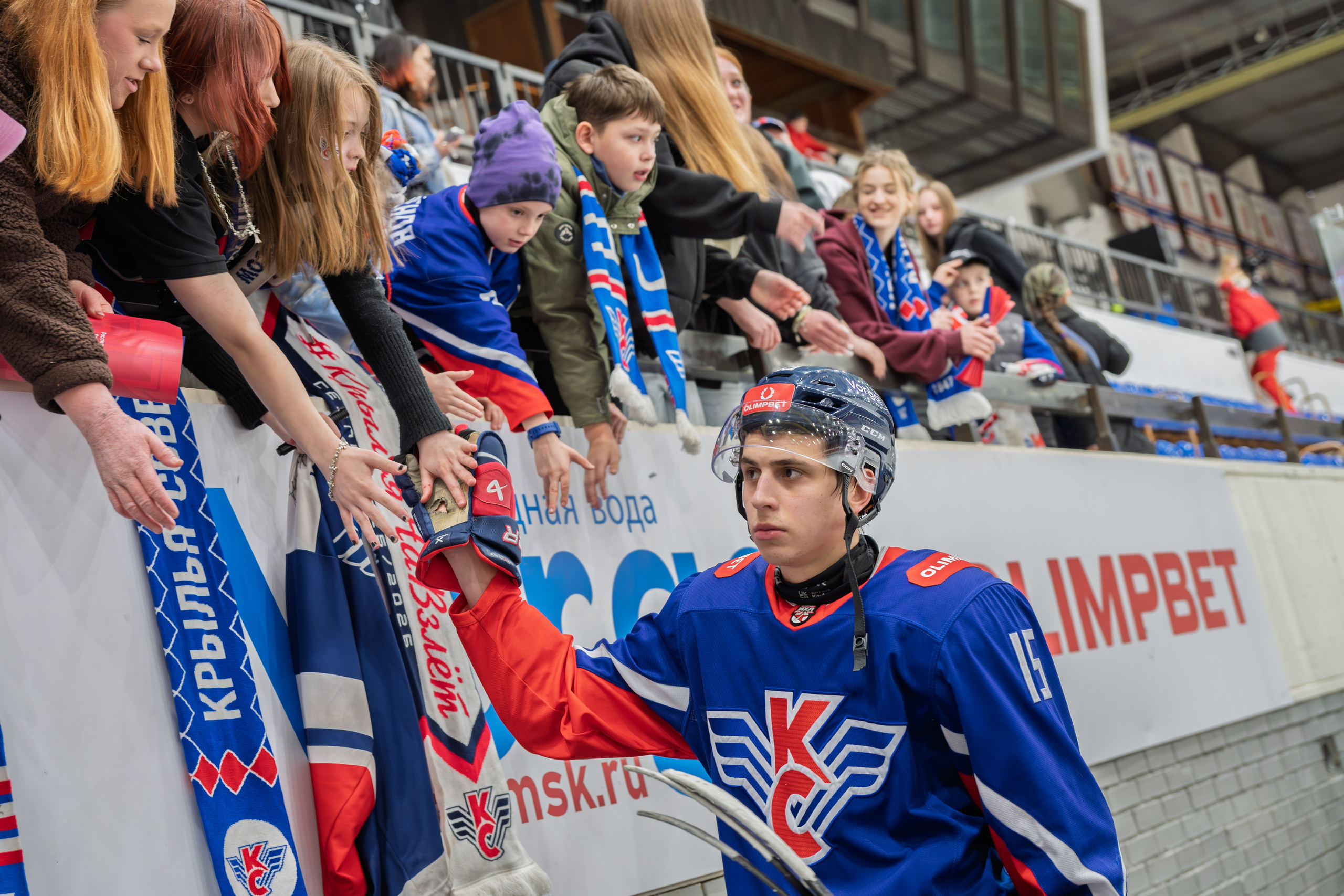 🏒 Крылья Советов — МХК Спартак 15.03.2026. Фотограф Александр Махоткин