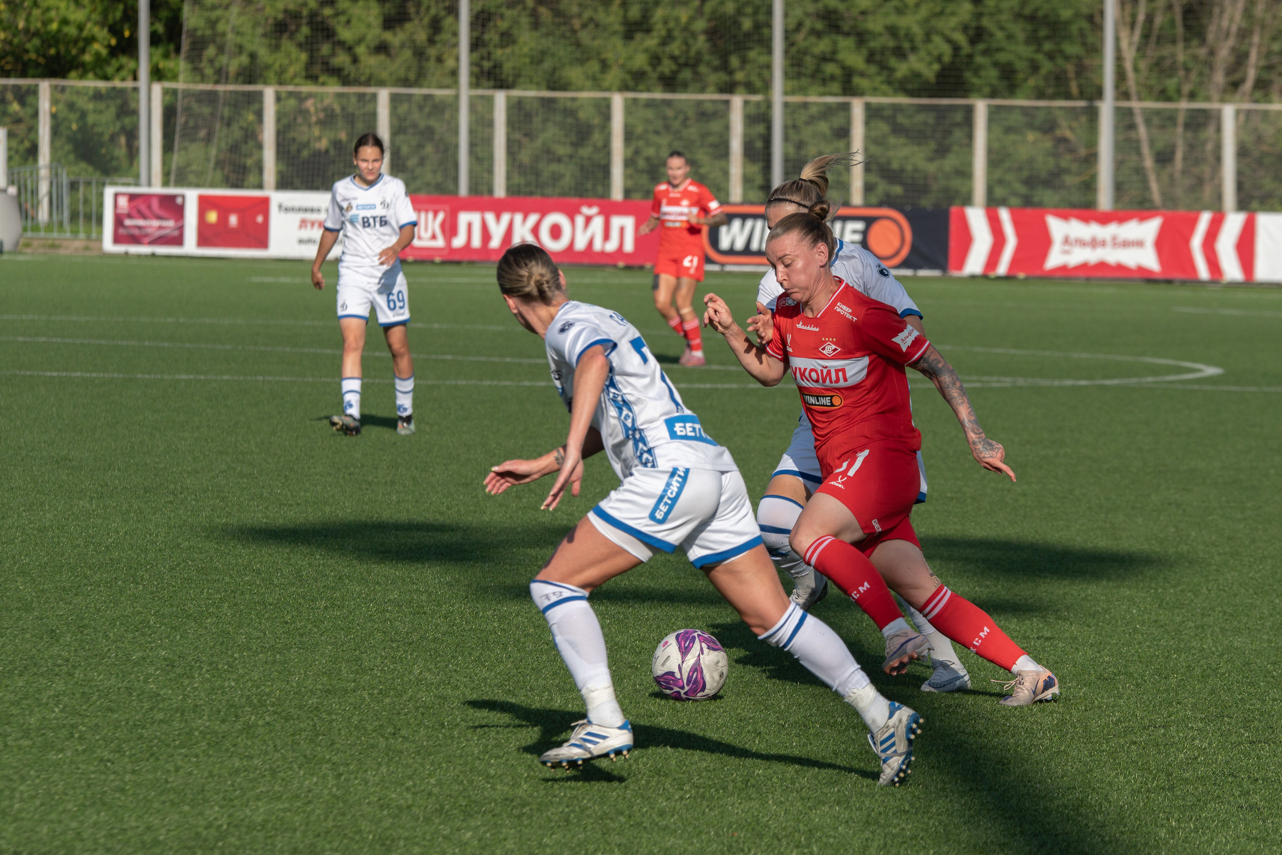 ⚽️ ЖФК Спартак — ЖФК Динамо 01.08.2026. Фотограф Александр Махоткин