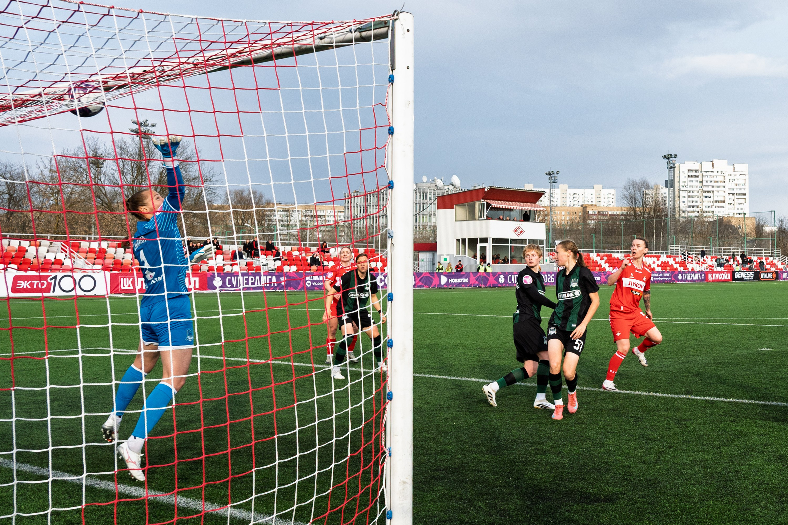 ⚽️ ЖФК Спартак — ЖФК Краснодар 28.03.2026. Фотограф Александр Махоткин