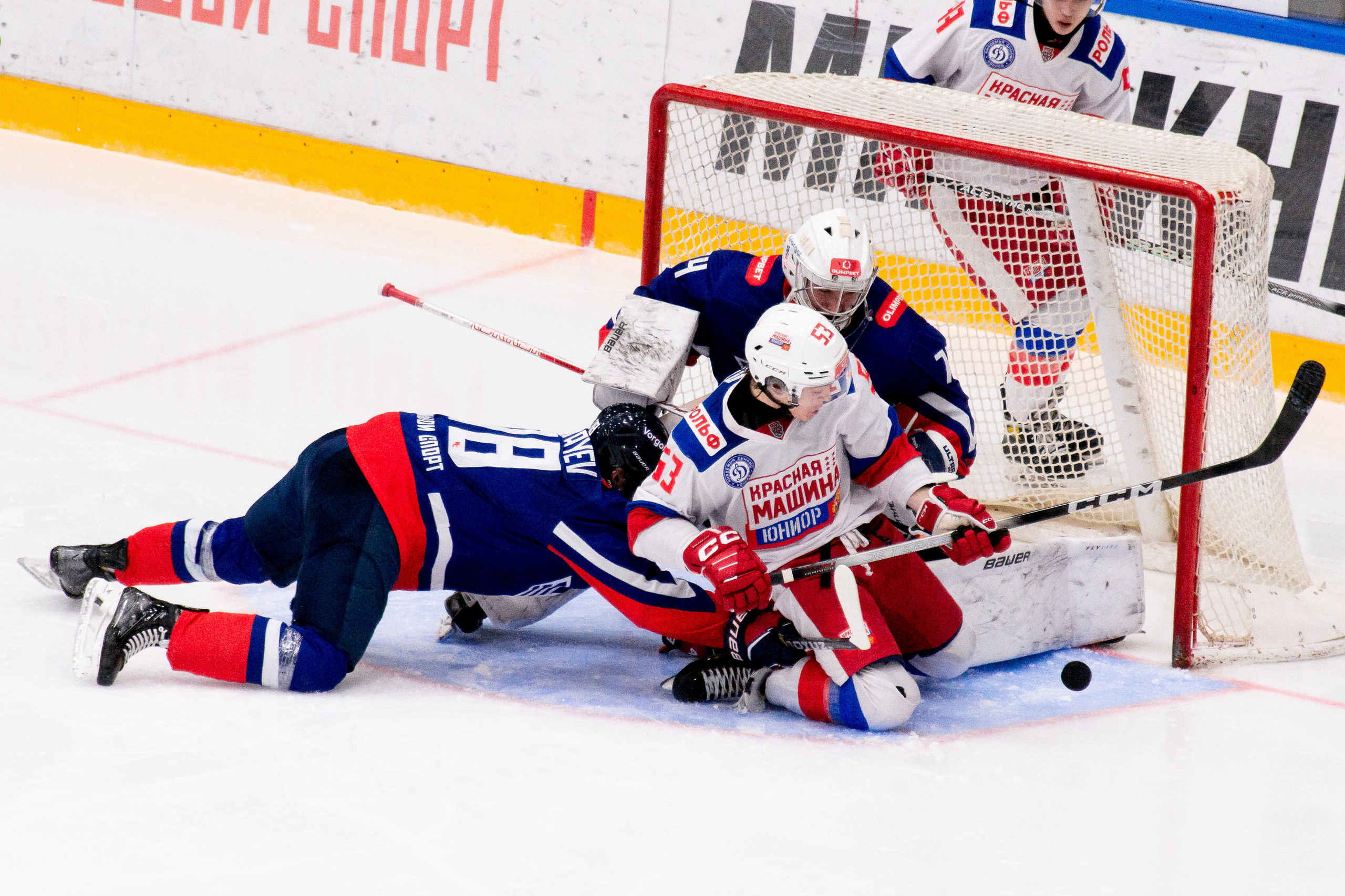🏒 Крылья Советов — Красная Машина Юниор 28.11.2025. Фотограф Александр Махоткин