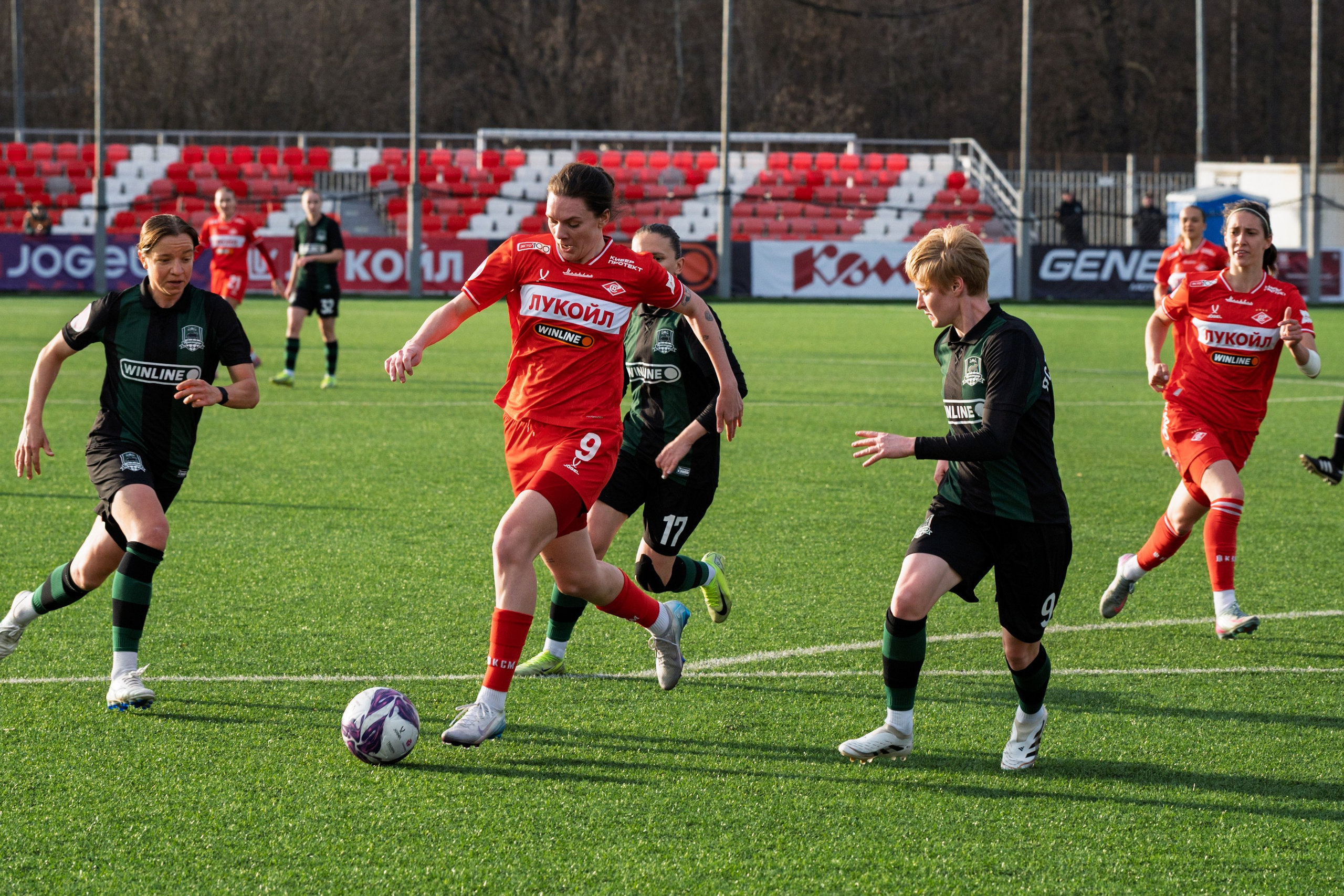 ⚽️ ЖФК Спартак — ЖФК Краснодар 28.03.2026. Фотограф Александр Махоткин