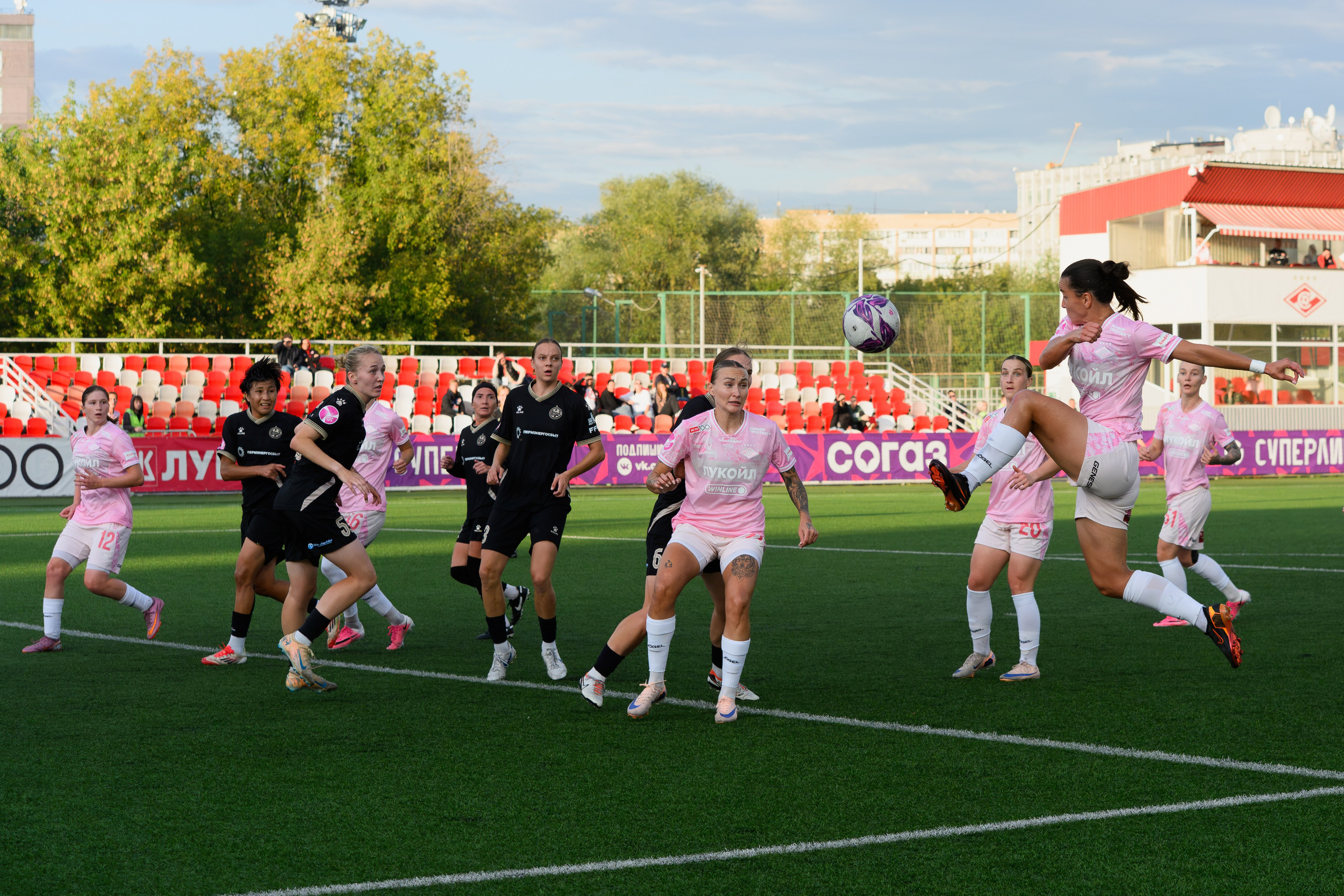 ⚽️ ЖФК Спартак — ЖФК Звезда-2005 29.08.2026. Фотограф Александр Махоткин