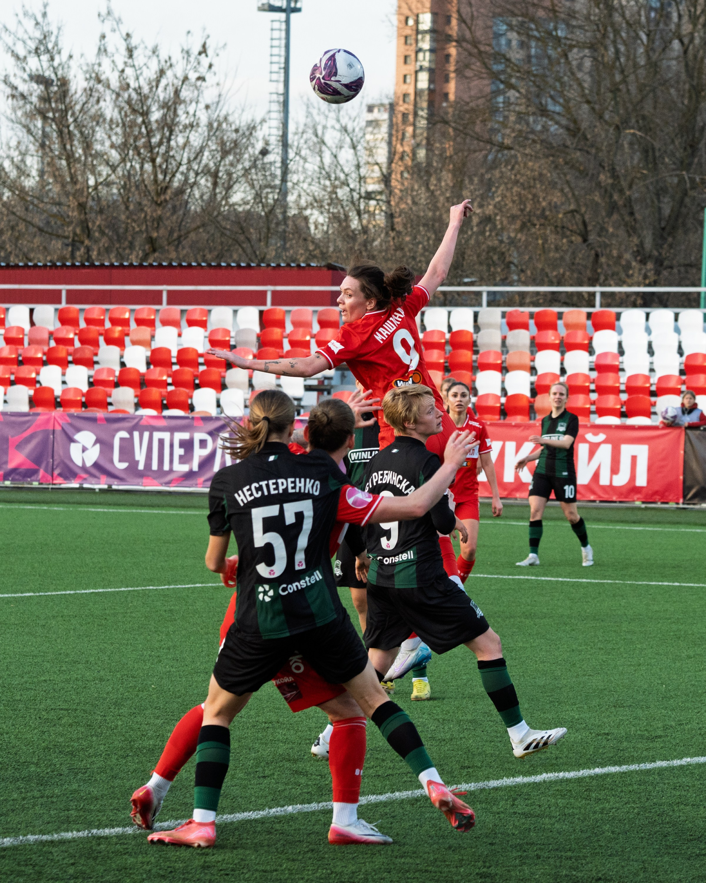 ⚽️ ЖФК Спартак — ЖФК Краснодар 28.03.2026. Фотограф Александр Махоткин