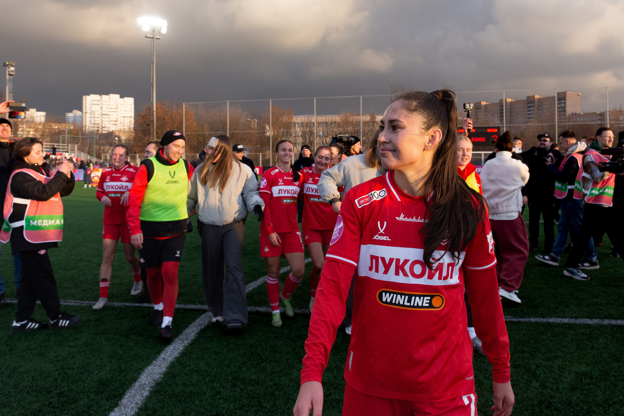 ⚽️ ЖФК Спартак — ЖФК ЦСКА 02.11.2025. Фотограф Александр Махоткин