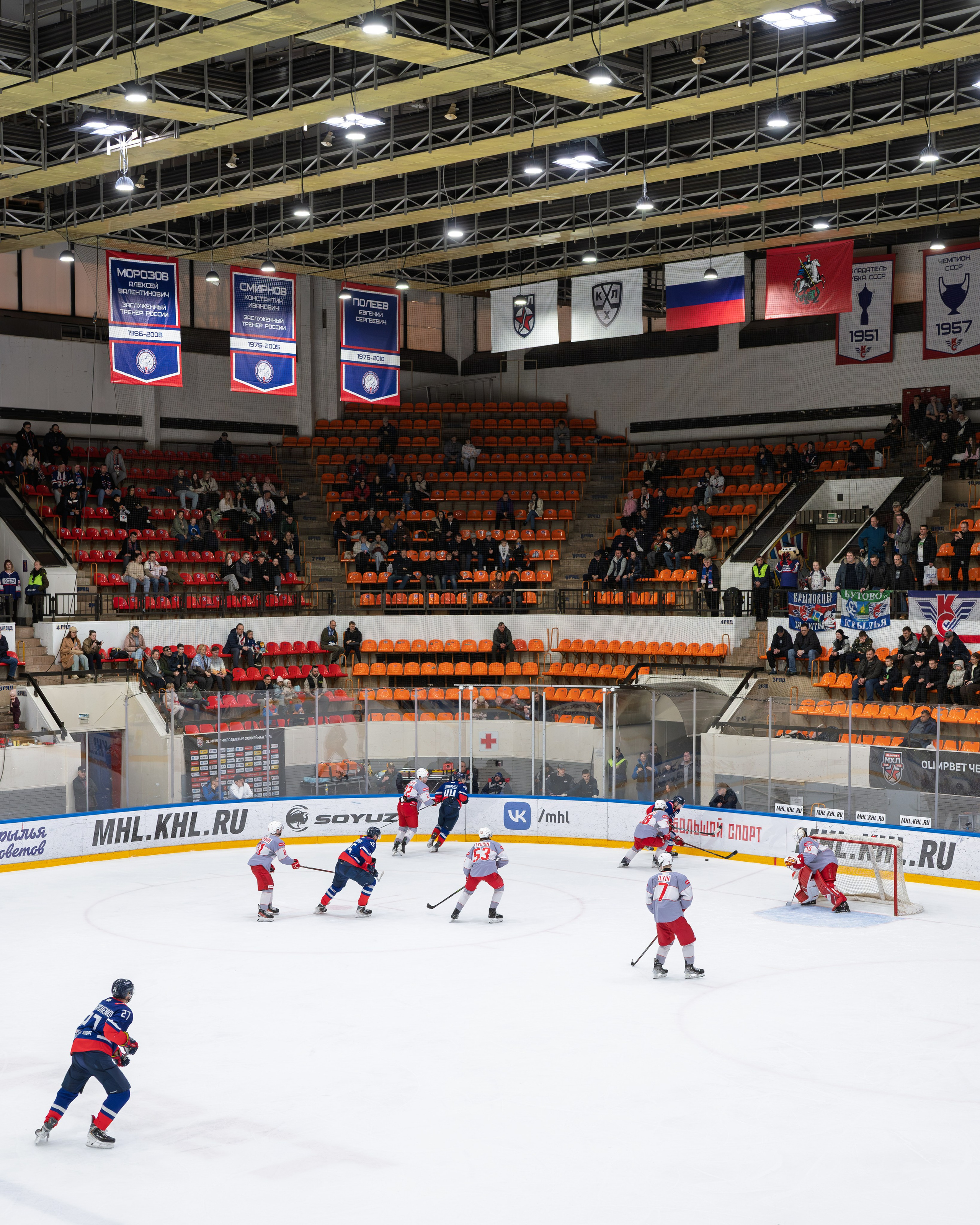 🏒 Крылья Советов — МХК Спартак 15.03.2026. Фотограф Александр Махоткин