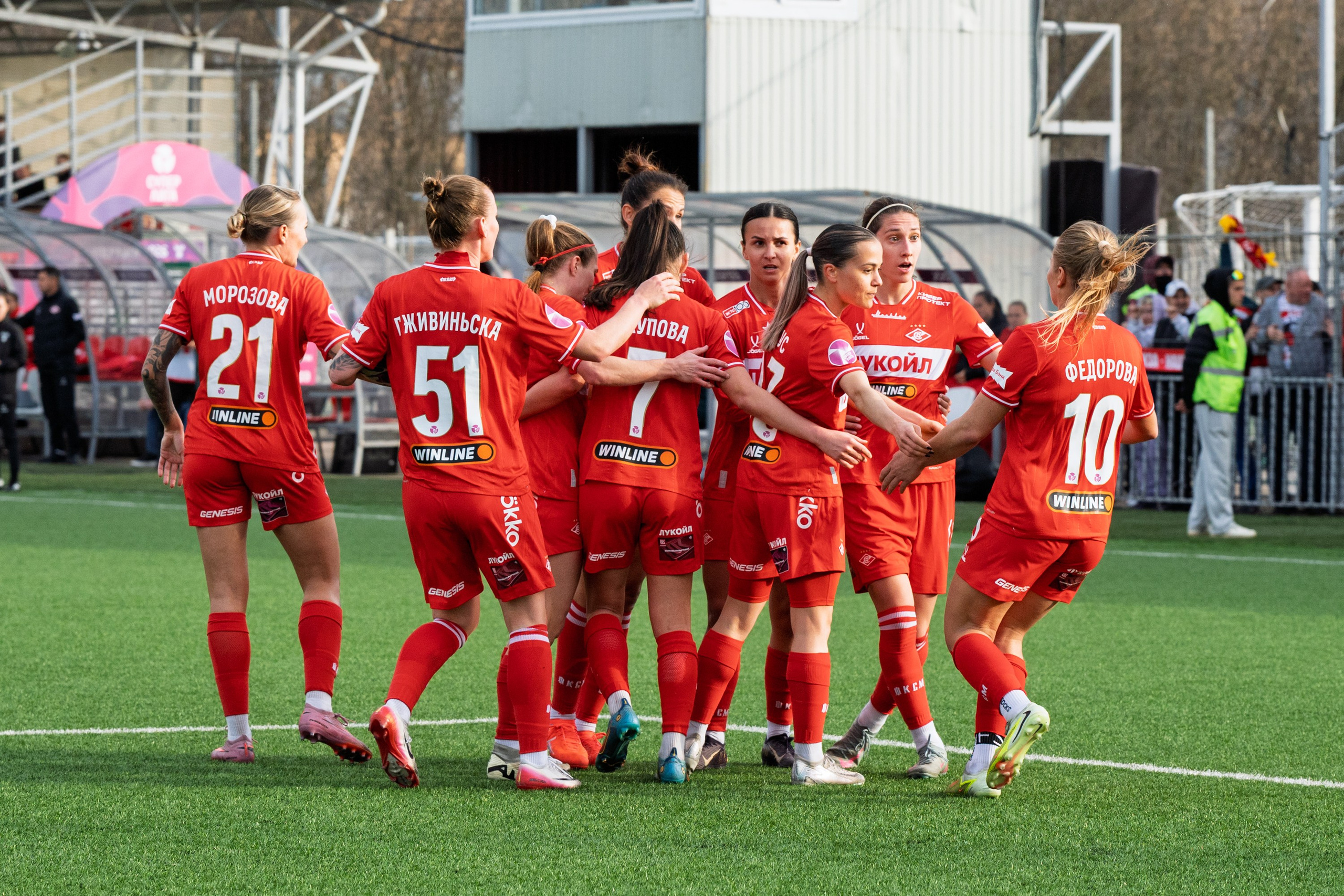 ⚽️ ЖФК Спартак — ЖФК Краснодар 28.03.2026. Фотограф Александр Махоткин
