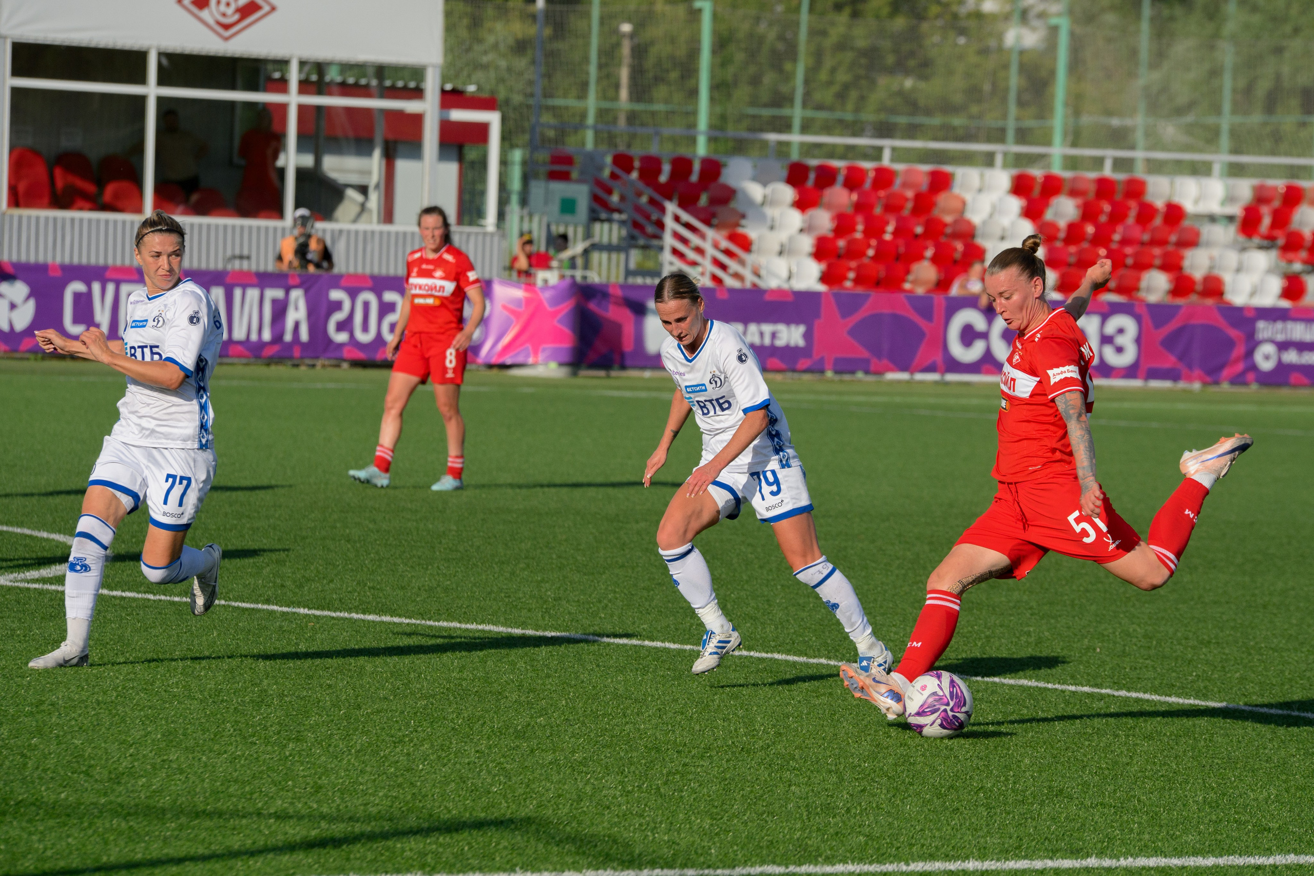 ⚽️ ЖФК Спартак — ЖФК Динамо 01.08.2026. Фотограф Александр Махоткин