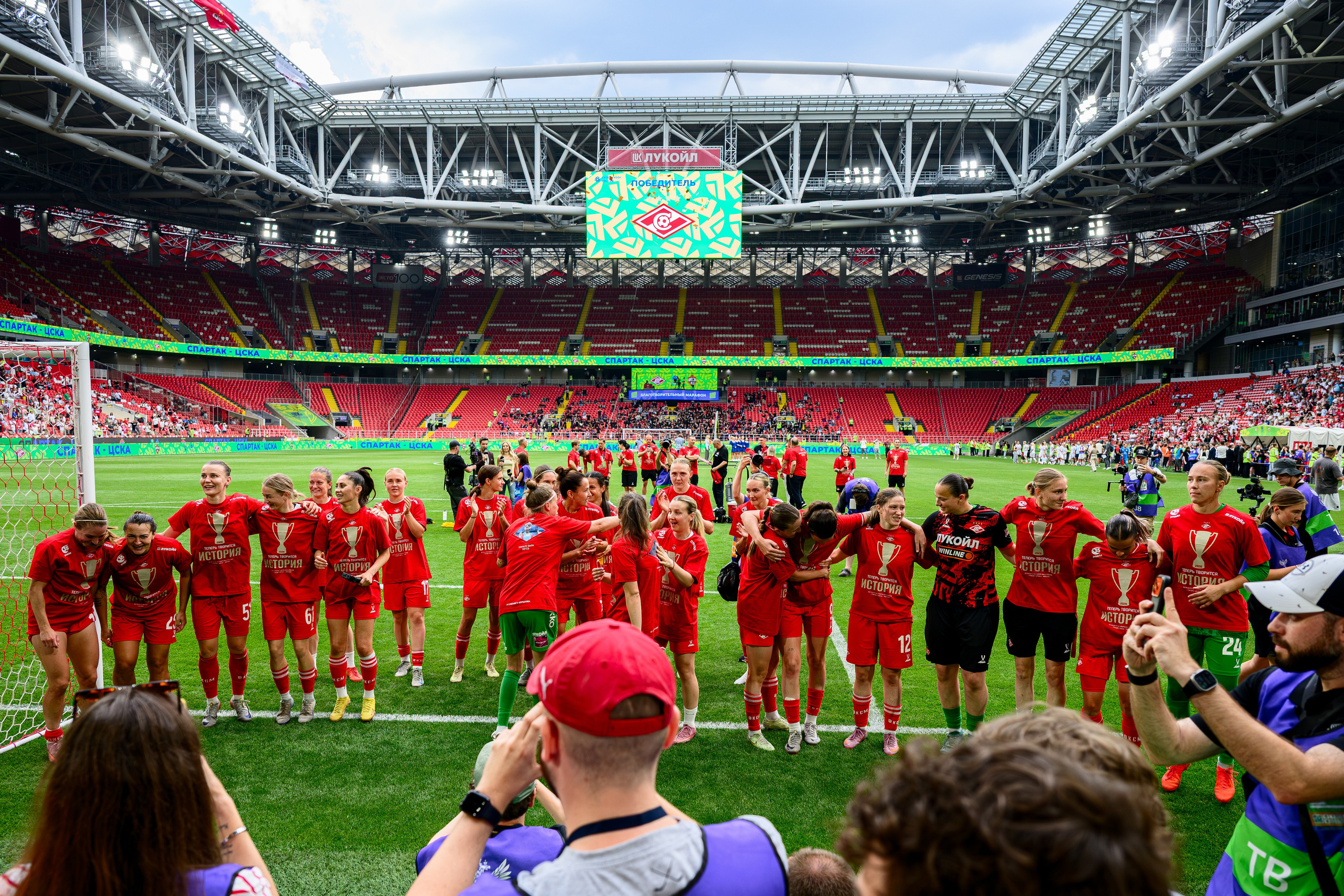 ⚽️🏆 Суперкубок России — 2026. ЖФК Спартак — ЖФК ЦСКА 13.06.2026. Фотограф Александр Махоткин