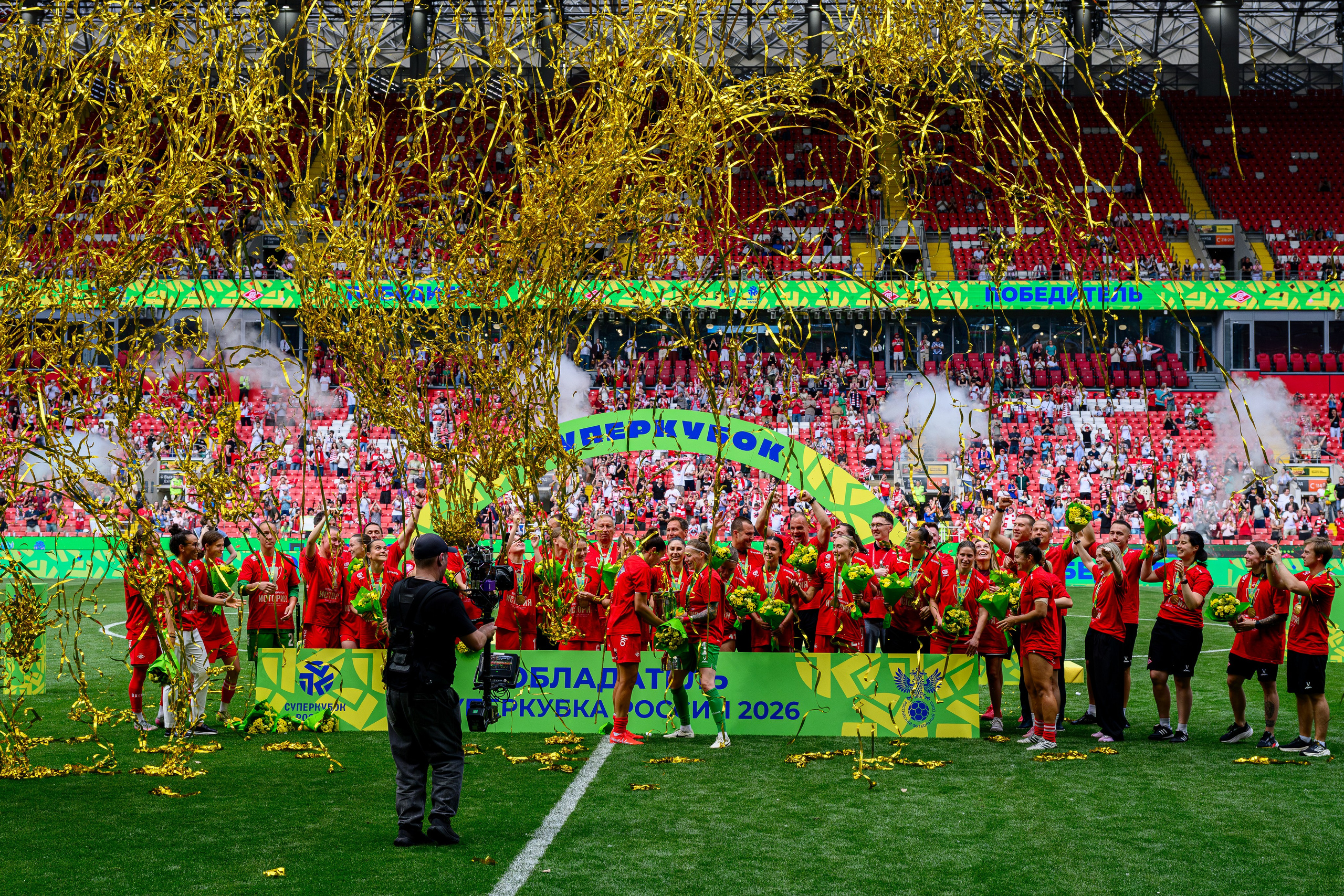 ⚽️🏆 Суперкубок России — 2026. ЖФК Спартак — ЖФК ЦСКА 13.06.2026. Фотограф Александр Махоткин