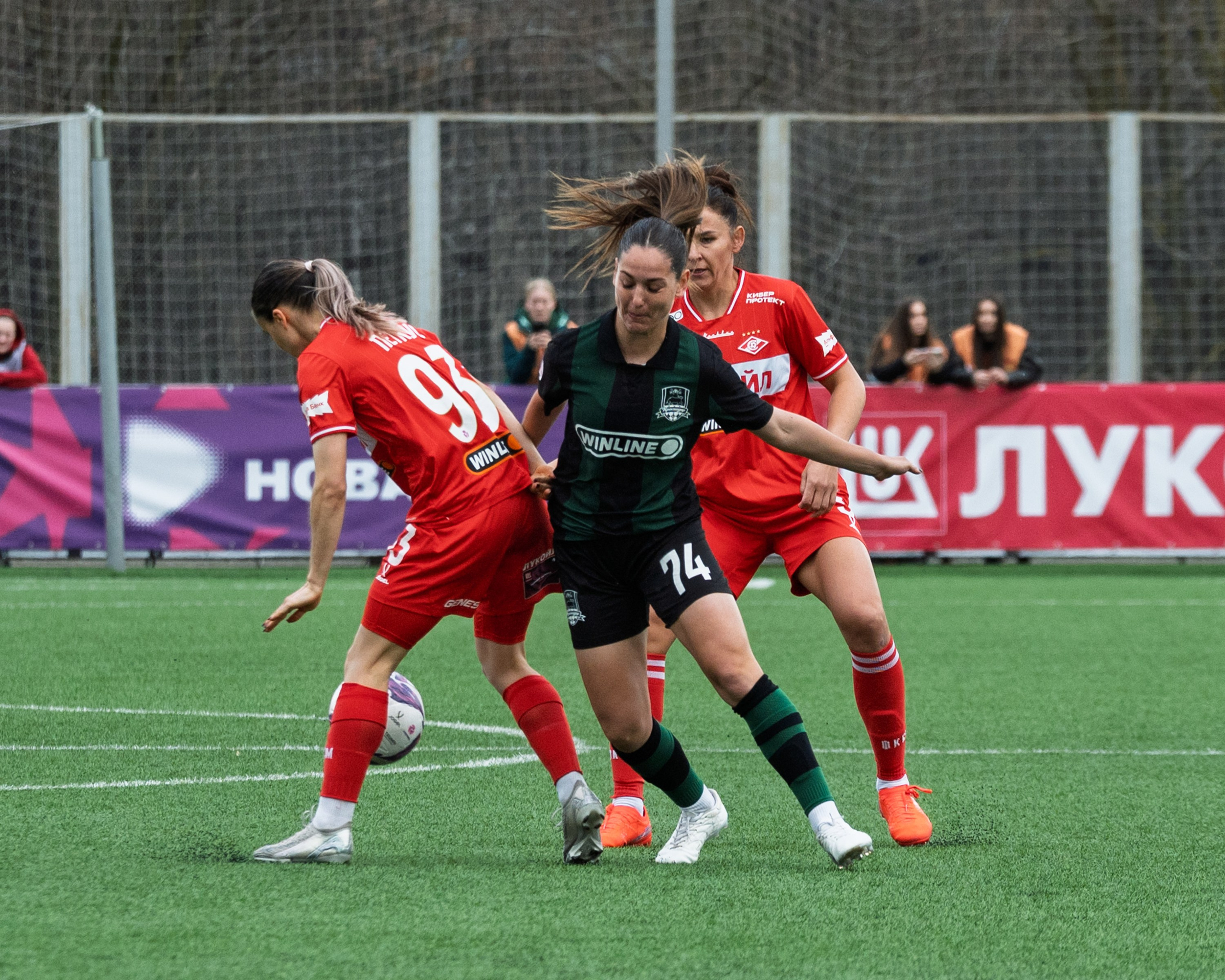 ⚽️ ЖФК Спартак — ЖФК Краснодар 28.03.2026. Фотограф Александр Махоткин