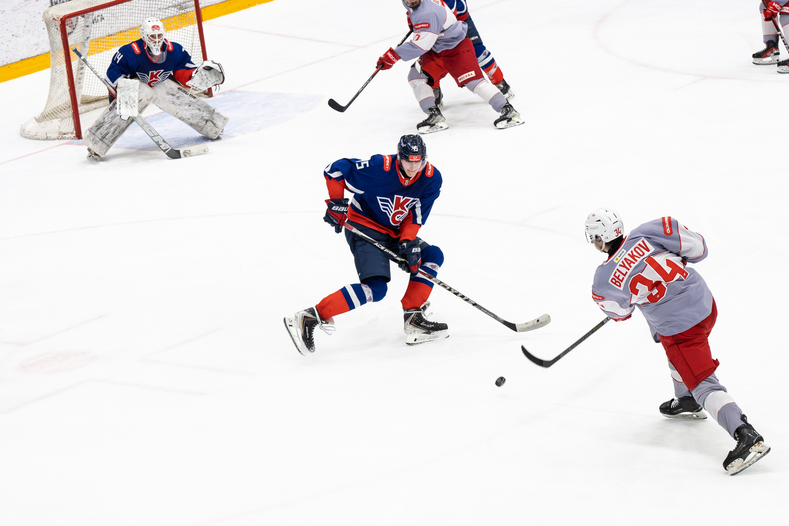 🏒 Крылья Советов — МХК Спартак 15.03.2026. Фотограф Александр Махоткин