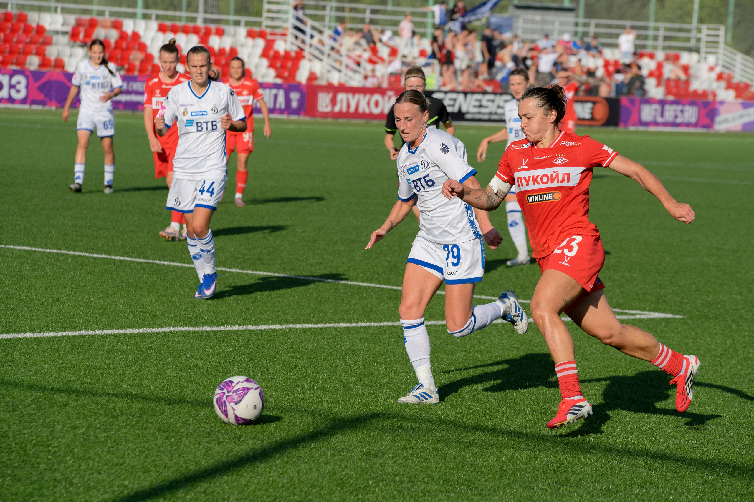 ⚽️ ЖФК Спартак — ЖФК Динамо 01.08.2026. Фотограф Александр Махоткин