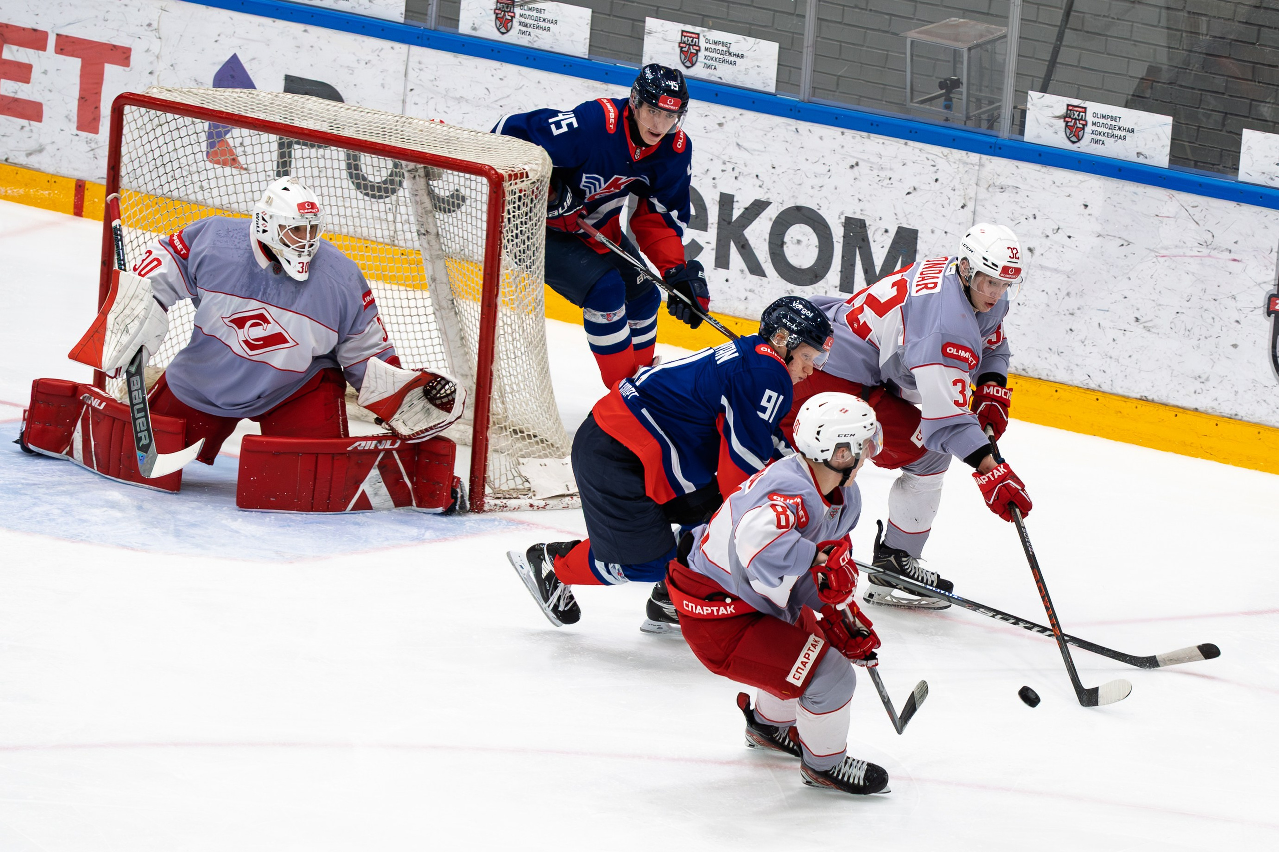 🏒 Крылья Советов — МХК Спартак 15.03.2026. Фотограф Александр Махоткин