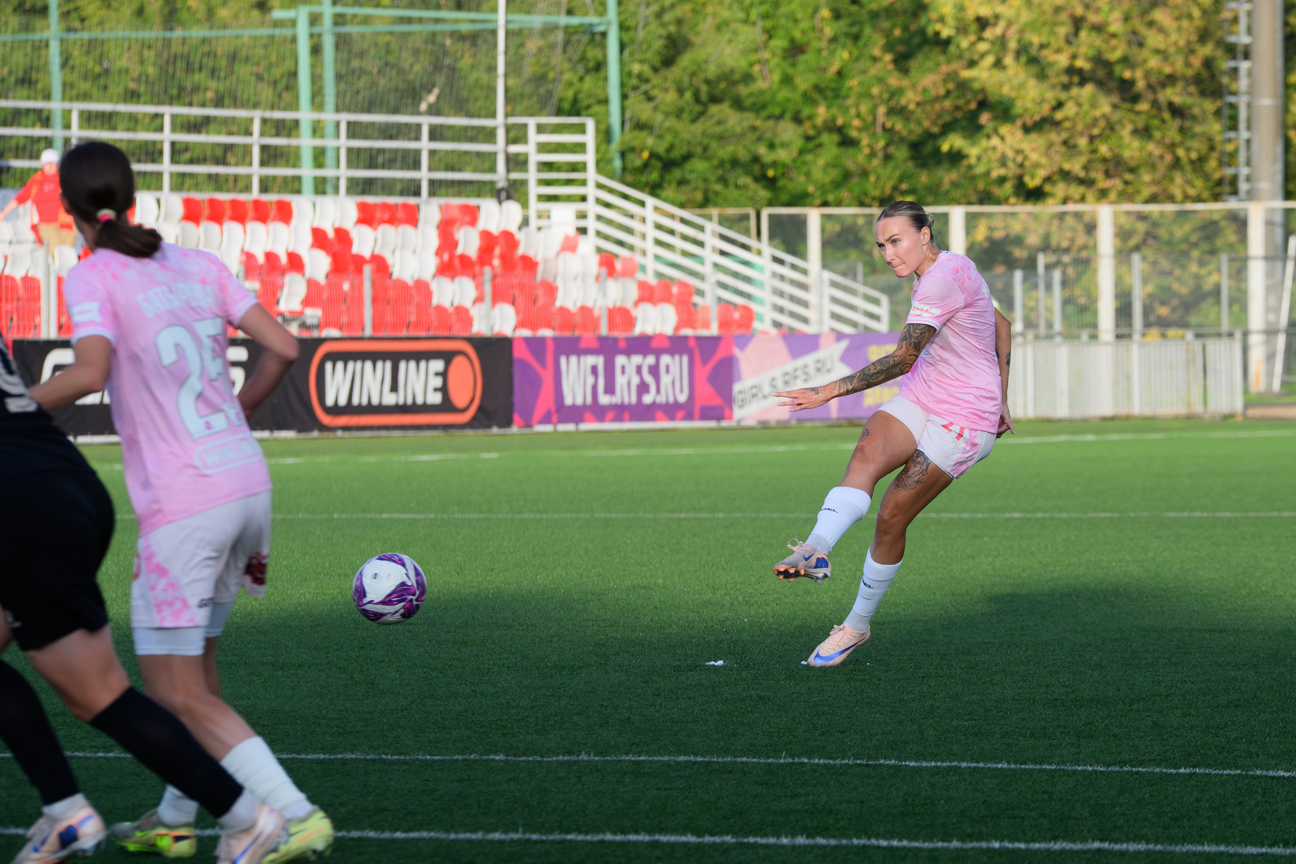 ⚽️ ЖФК Спартак — ЖФК Звезда-2005 29.08.2026. Фотограф Александр Махоткин