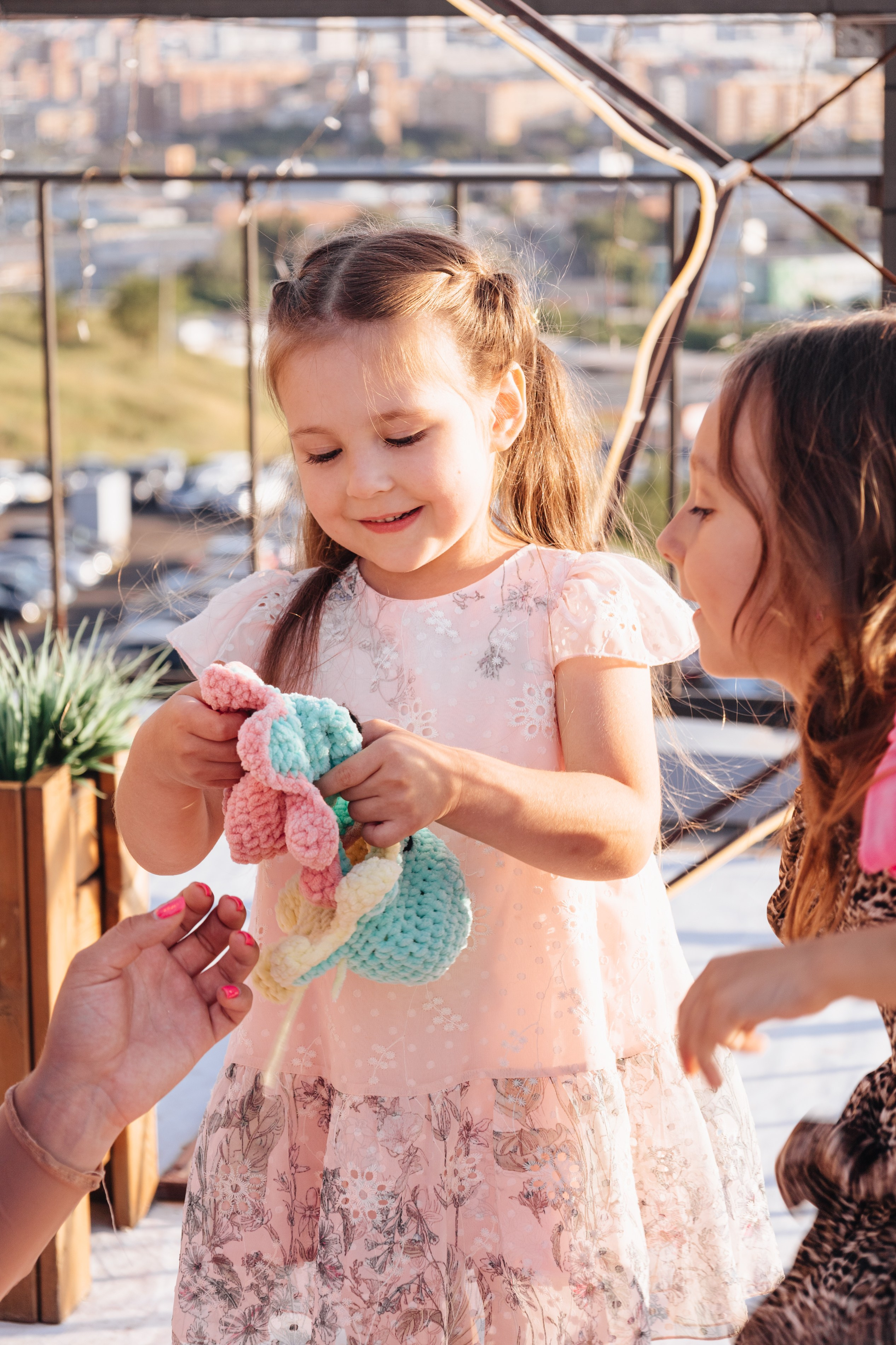 На крыше. Красноярск. День рождения Леи. Фотограф Ирина Колесникова