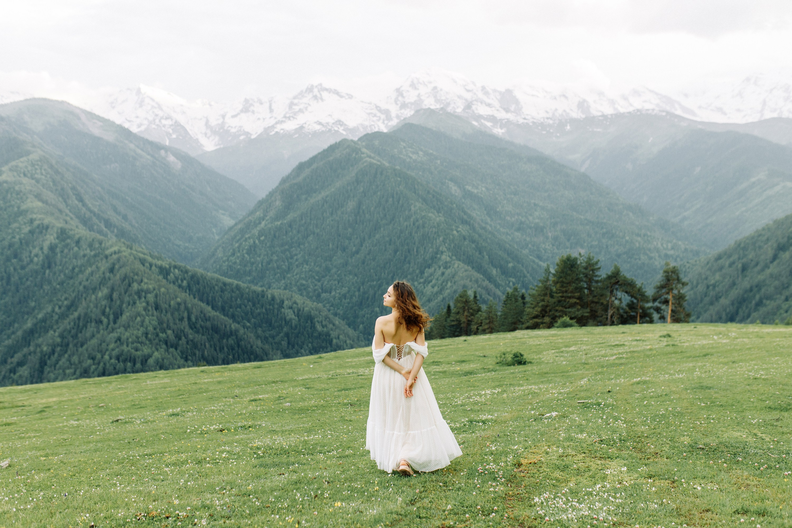Свадьба в горах Сванетии в Грузии