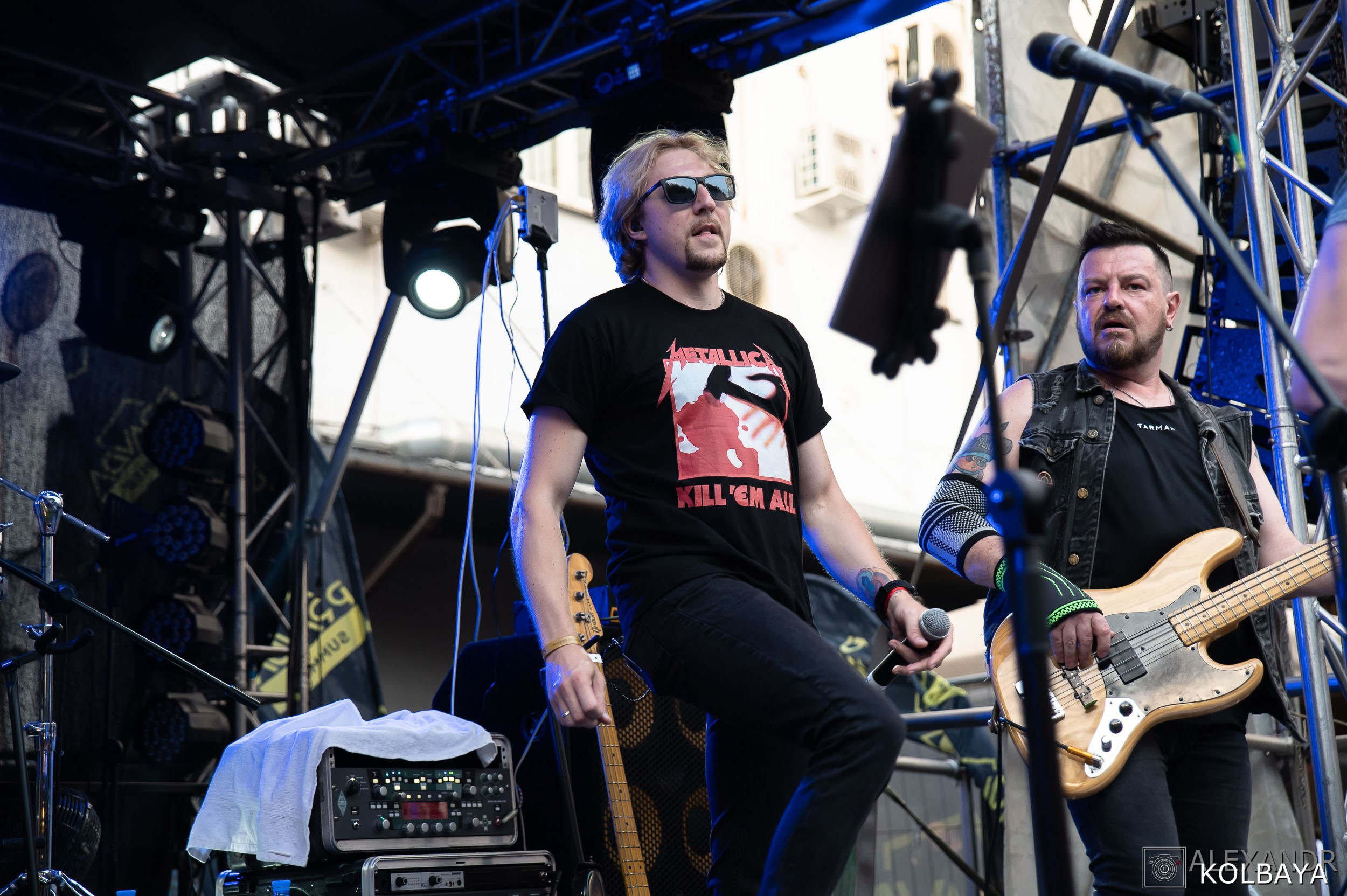 Фоторепортаж с мэшап концерта группы Черный Обелиск 4 июля 2024 года. Концертный и театральный репортажный фотограф в Москве Александр Колбая