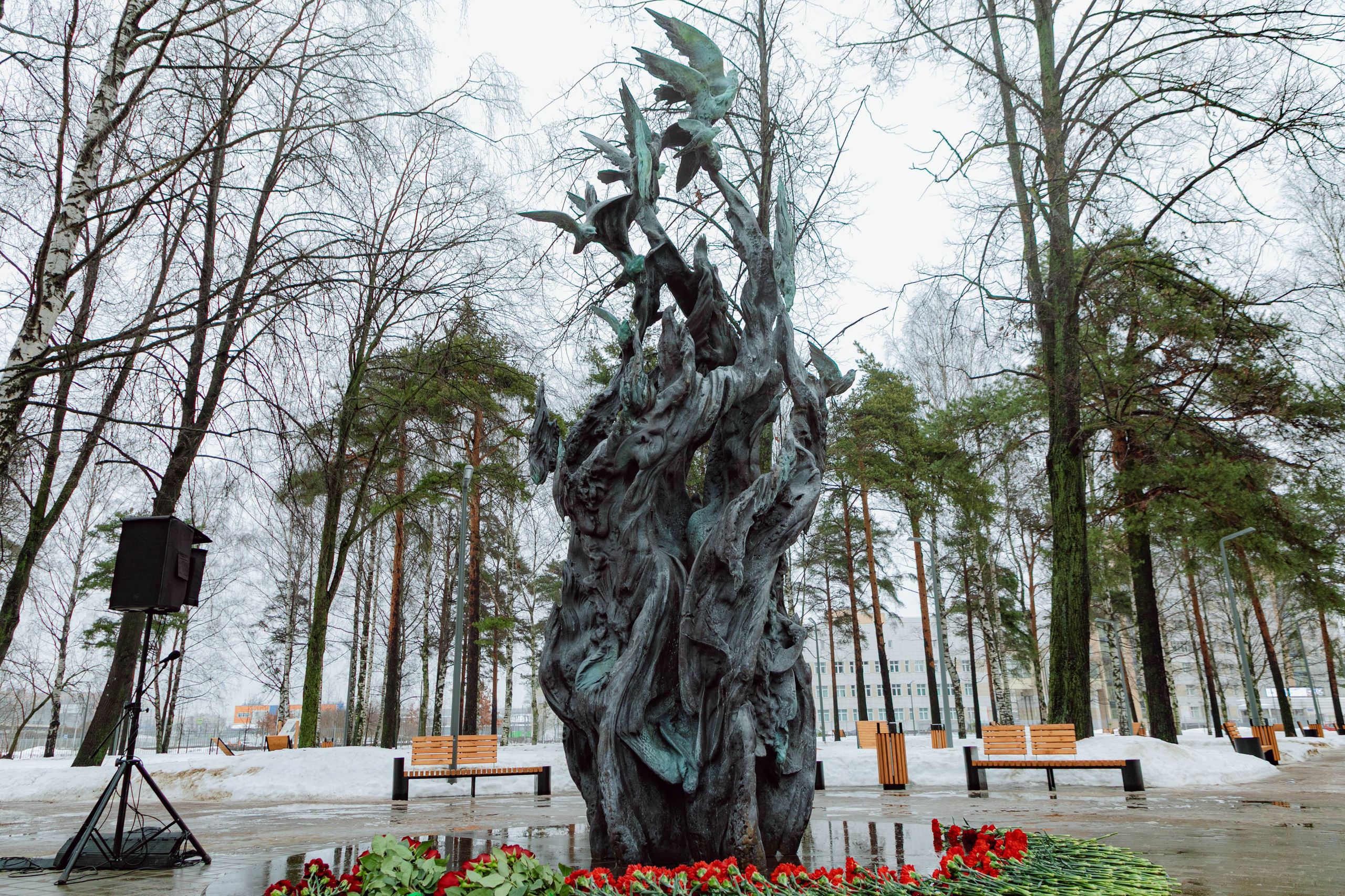  памятник "Погибшим в пандемию Ковид-19"