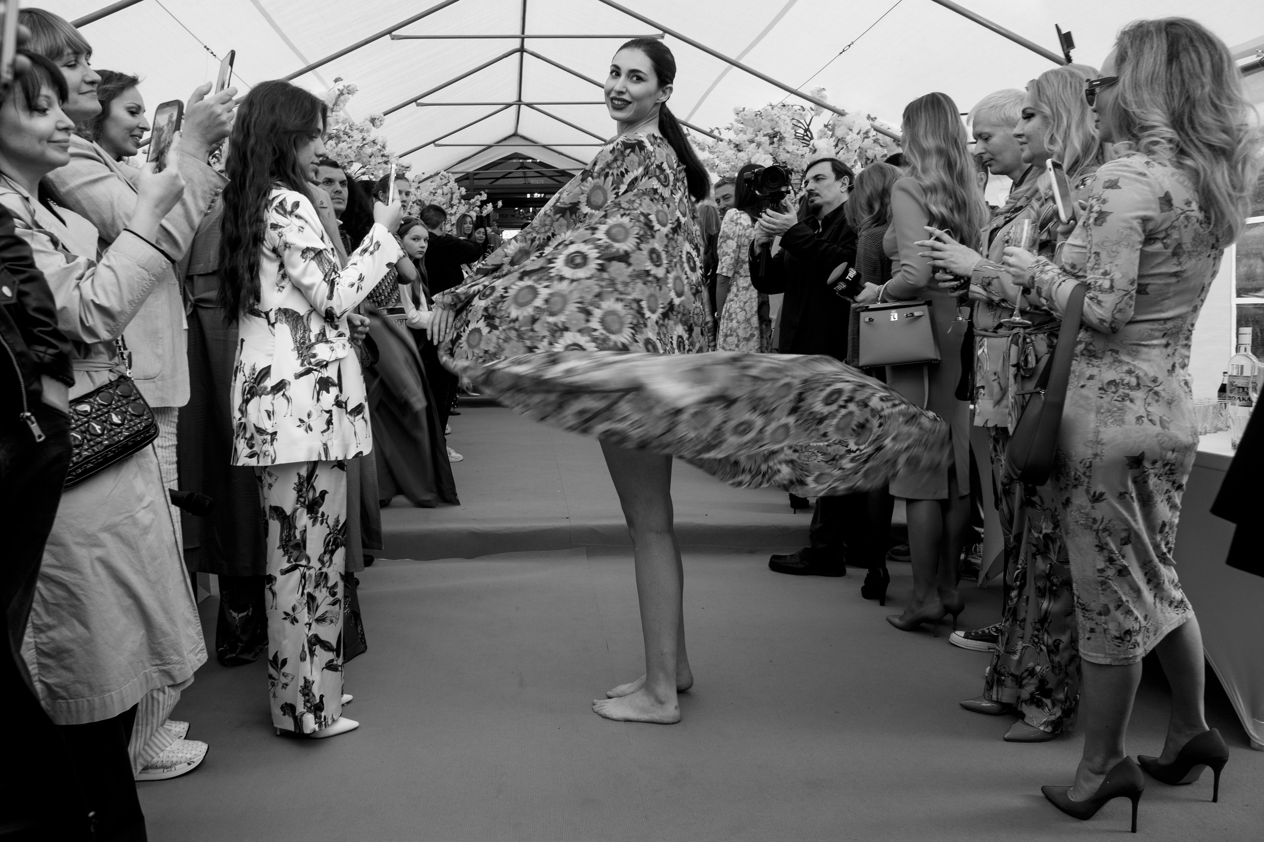 Показ мод Аники Киримовой и Наташи Королевы. Свадебный и Индивидуальный фотограф в Москве Акоп Арсенян
