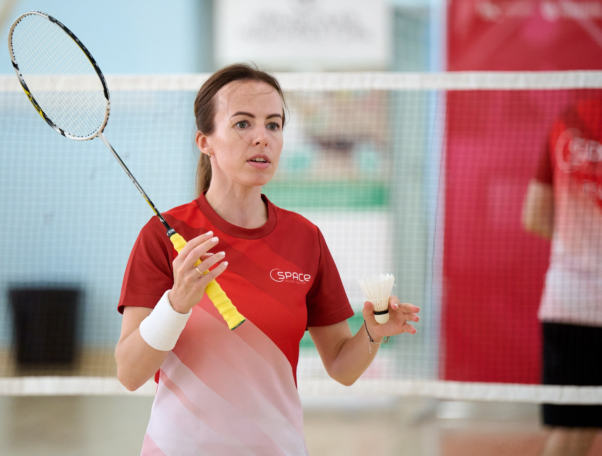 Бадминтон. Мастер-класс Любови Сухановой. Ижевск. 20.07.2024. Спортивный репортажный фотограф в Ижевске Сергей Мерзляков