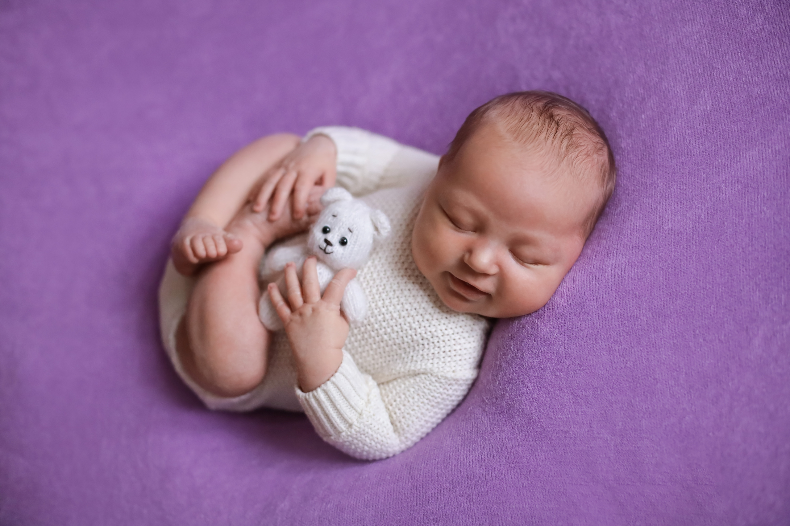 Алиса 7 дней. Семейный фотограф и фотограф новорожденных в Санкт-Петербурге Алина Фе