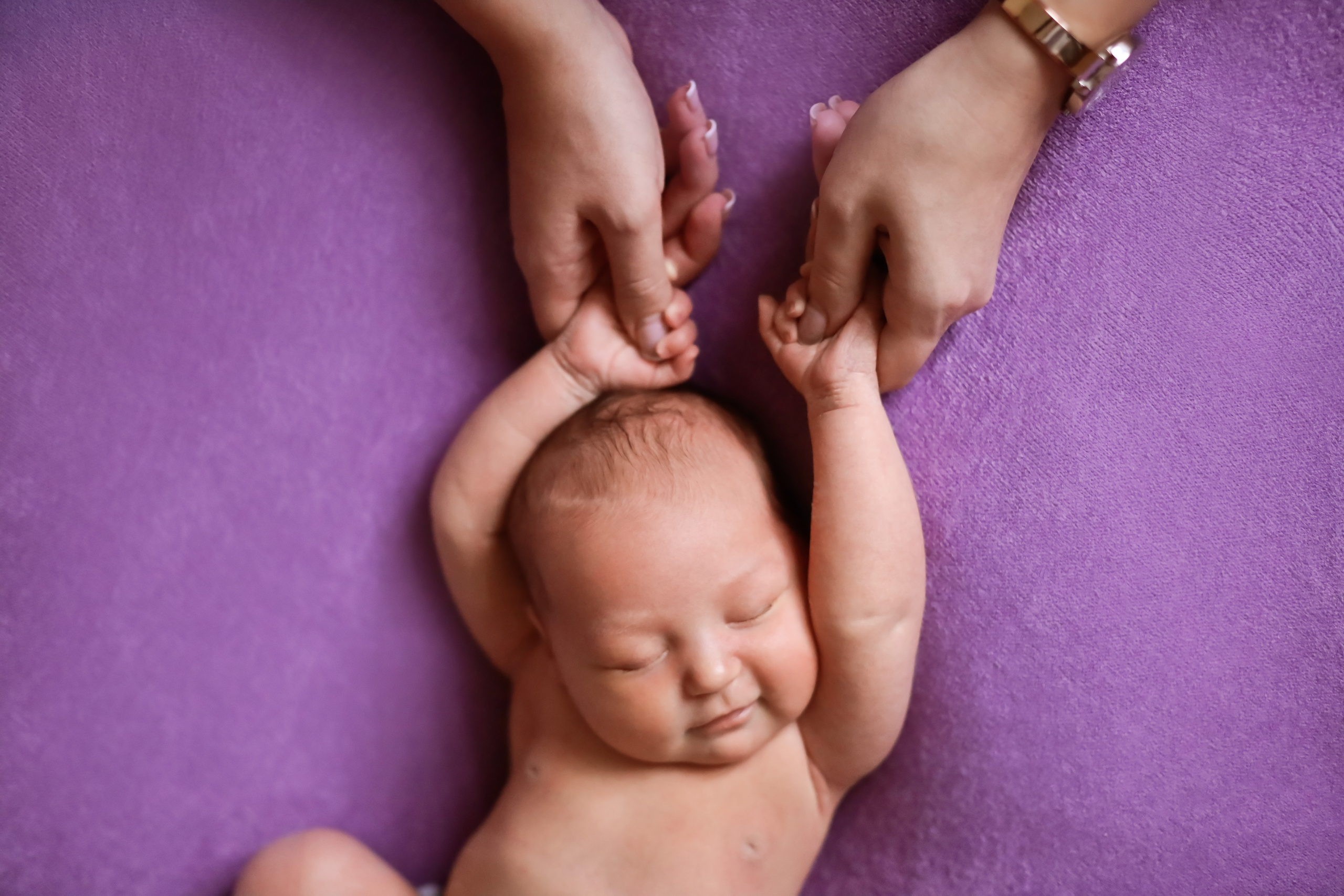 Алиса 7 дней. Семейный фотограф и фотограф новорожденных в Санкт-Петербурге Алина Фе