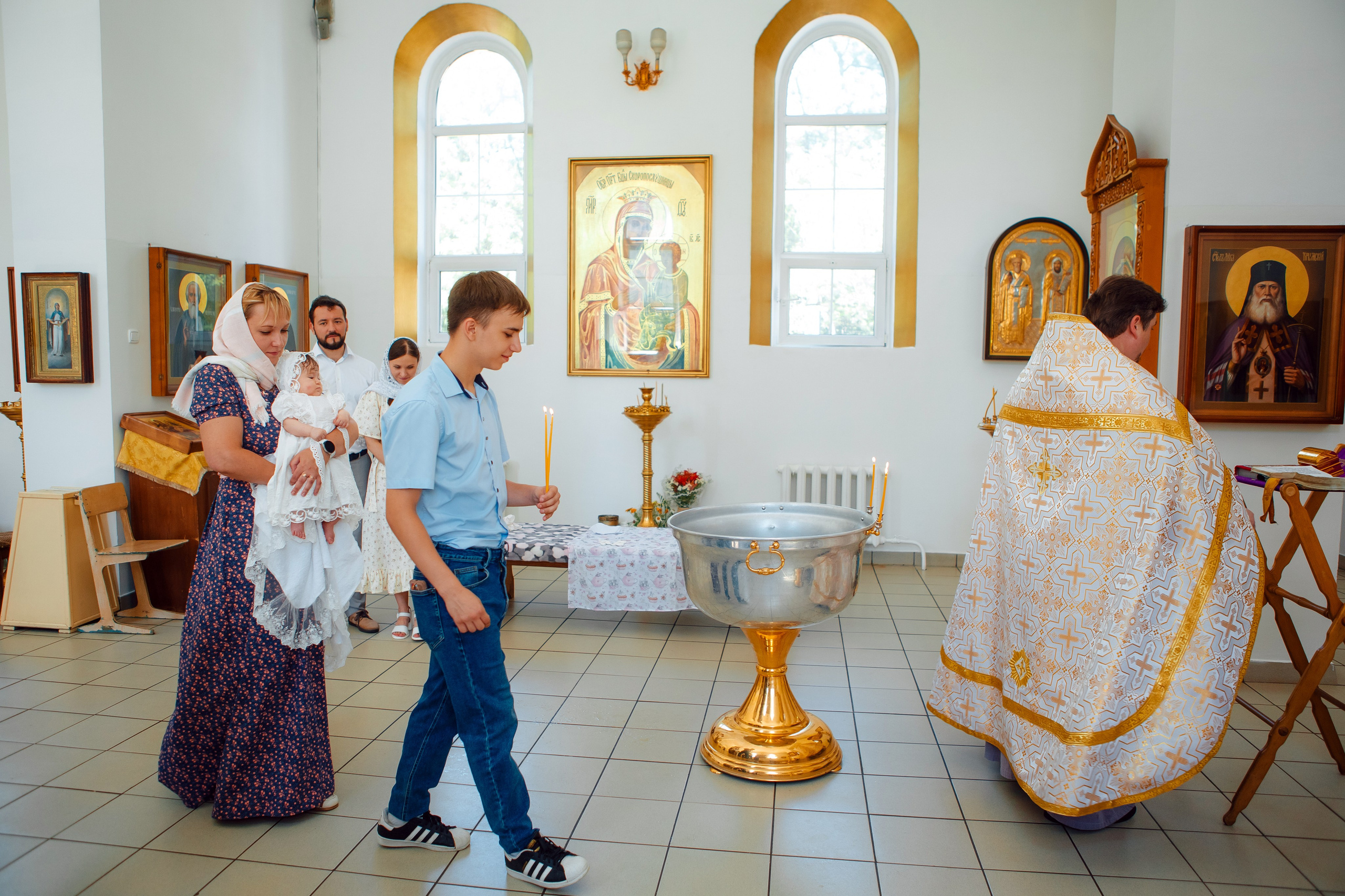 Крестины. Фотограф Александра Рышкова