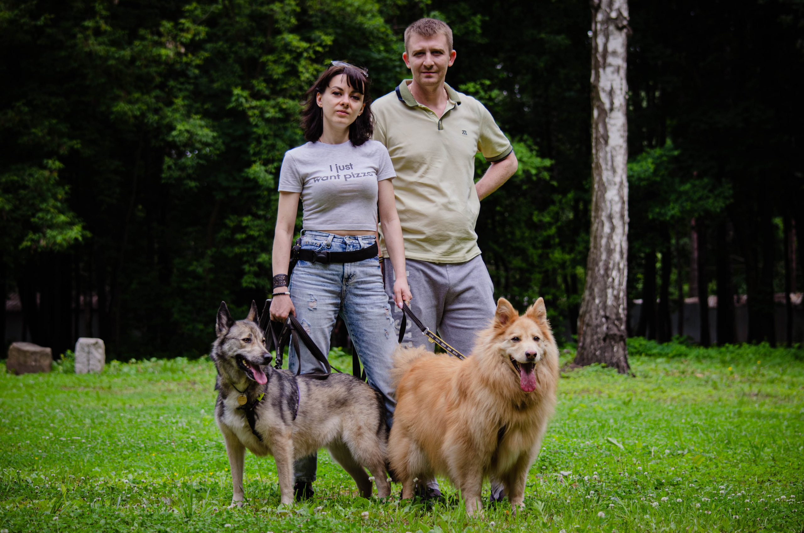 Мира и Чиж. Фотограф Светлана Блинова, Москва и Московская область