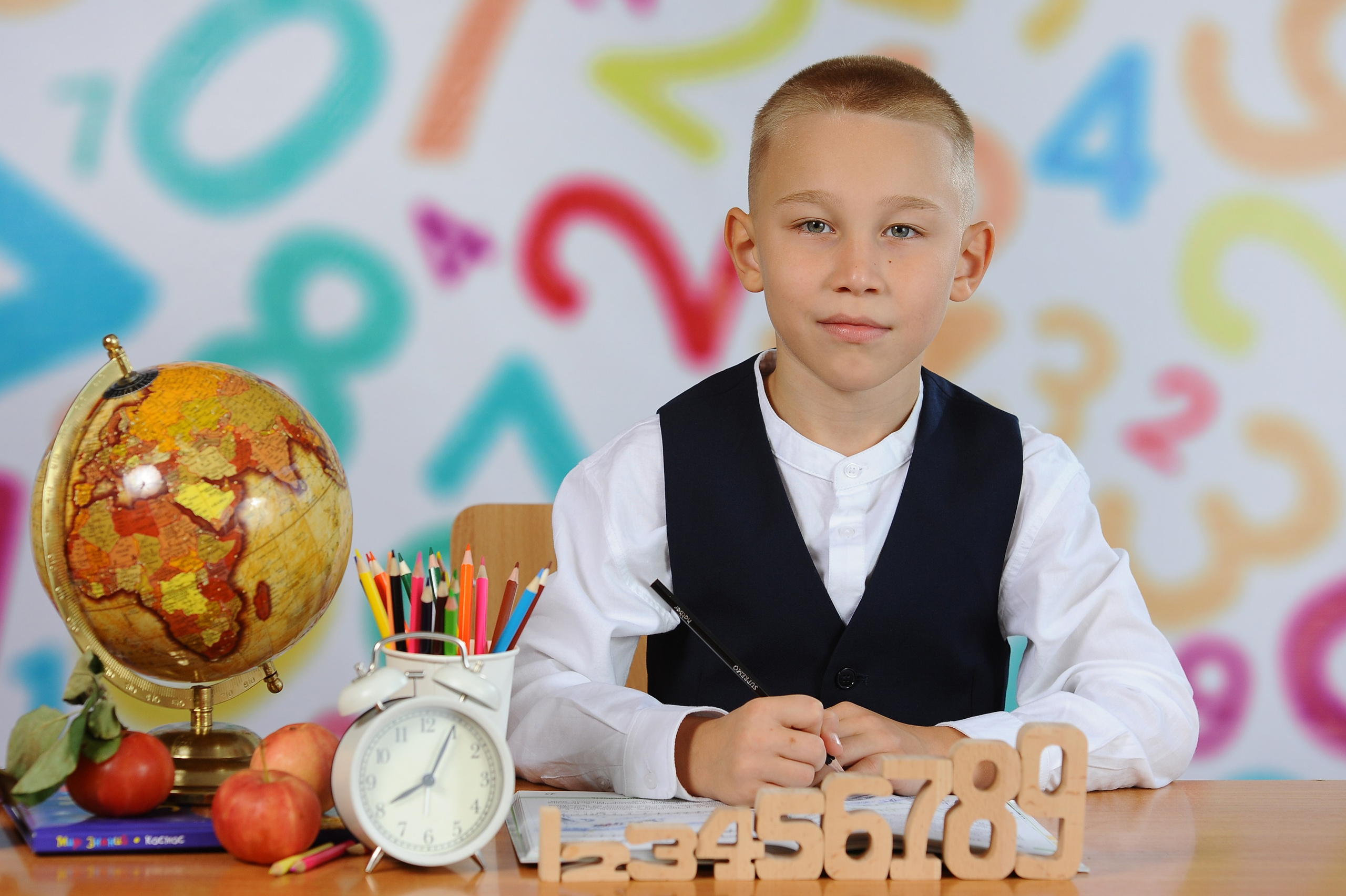 Портрет Цифры 25. Новогодний лес