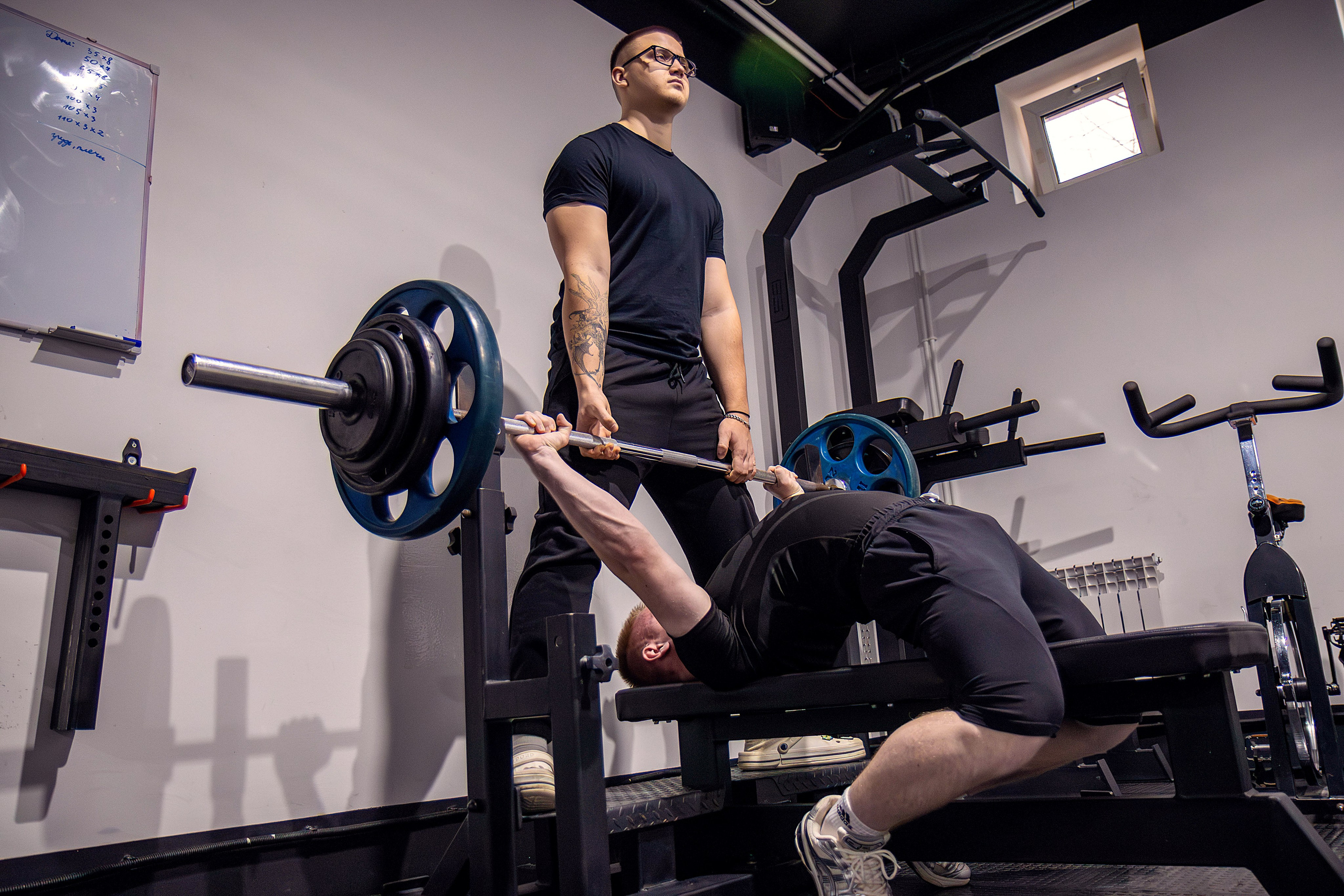 Фотосессия тренажерного зала