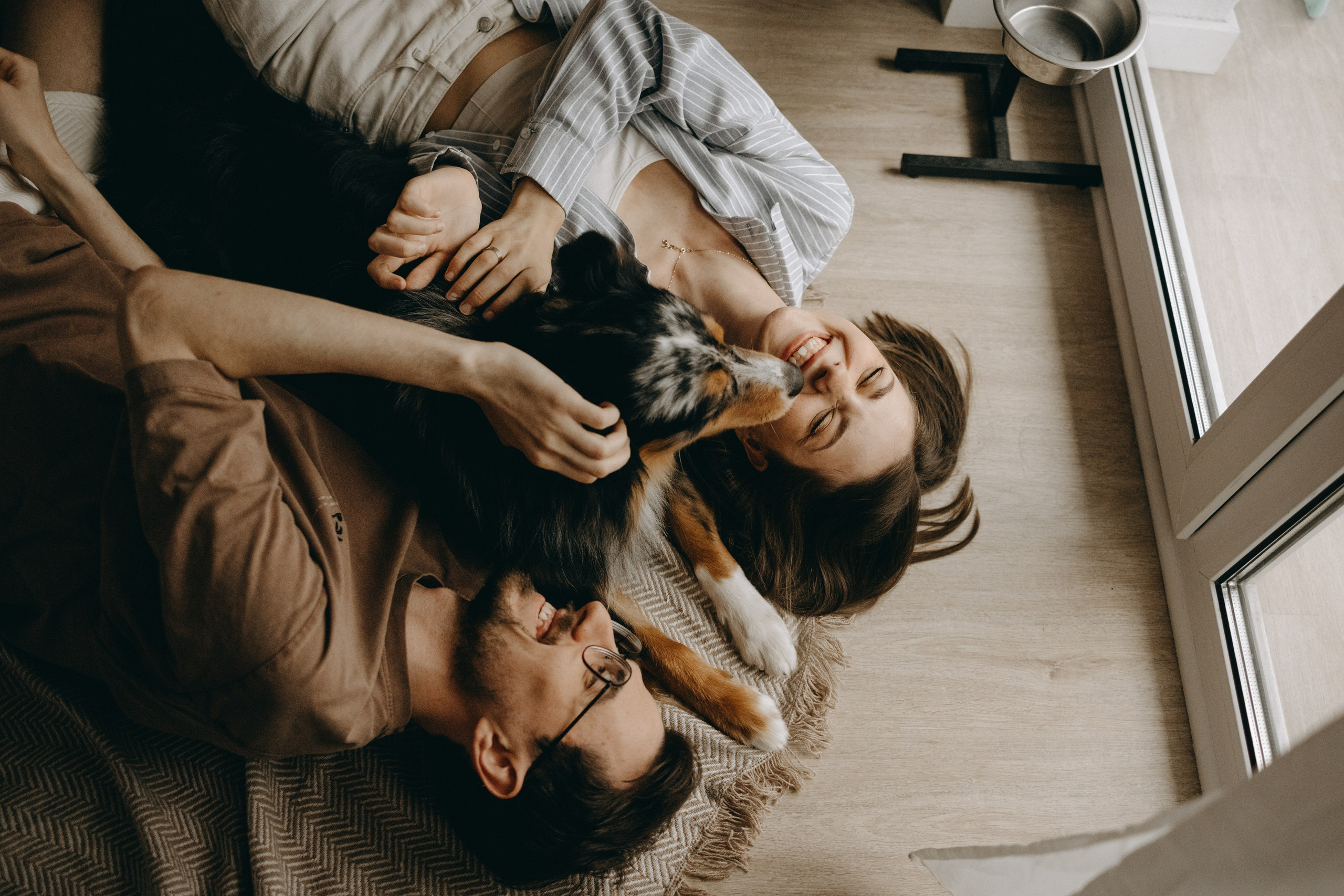 Настя, Никита и их Гром и Мяу. Фотограф — Анималист | Санкт-Петербург