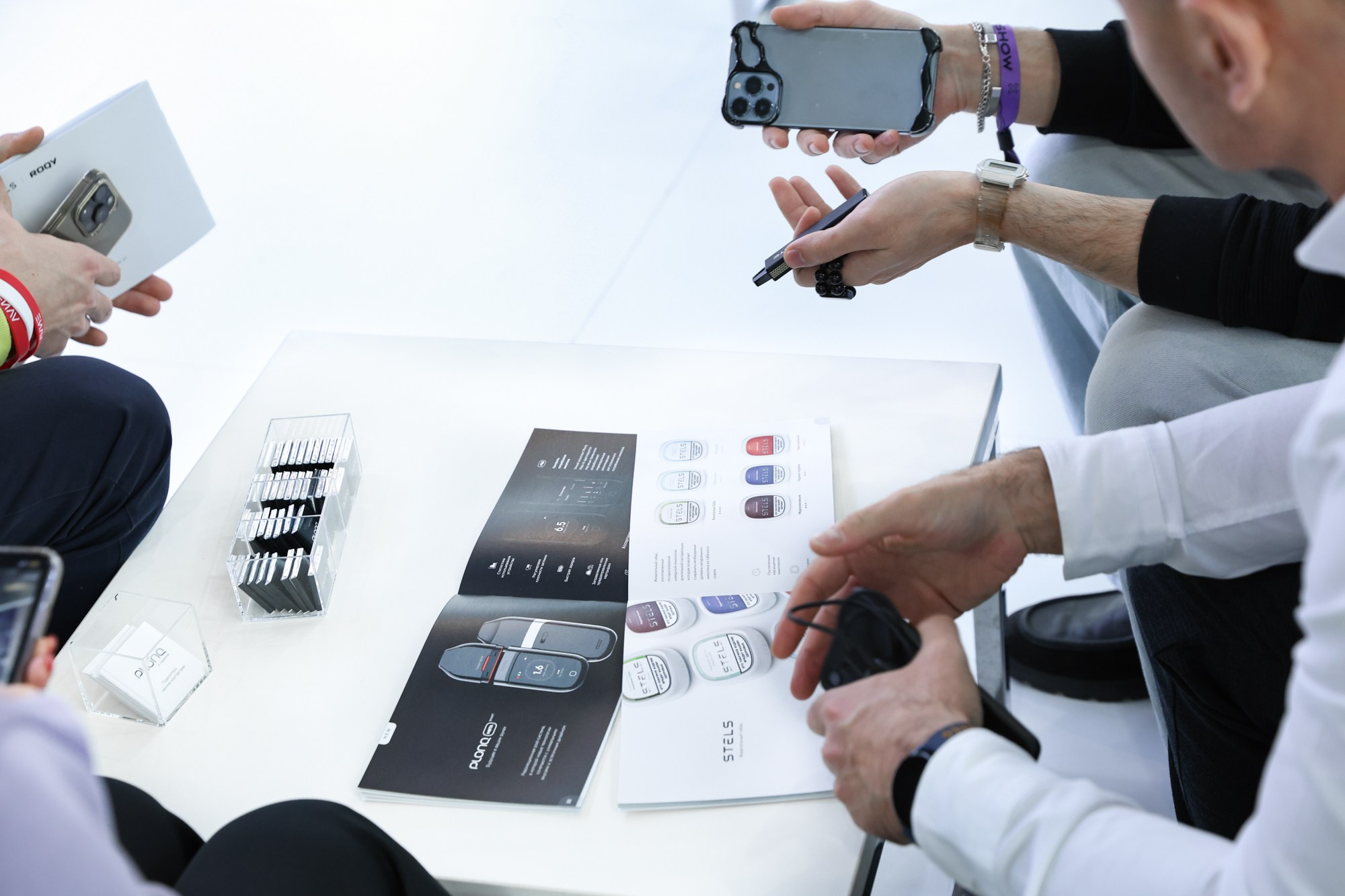 Стенд PLONQ на Vape Club Show. Фотограф Дарья Попова