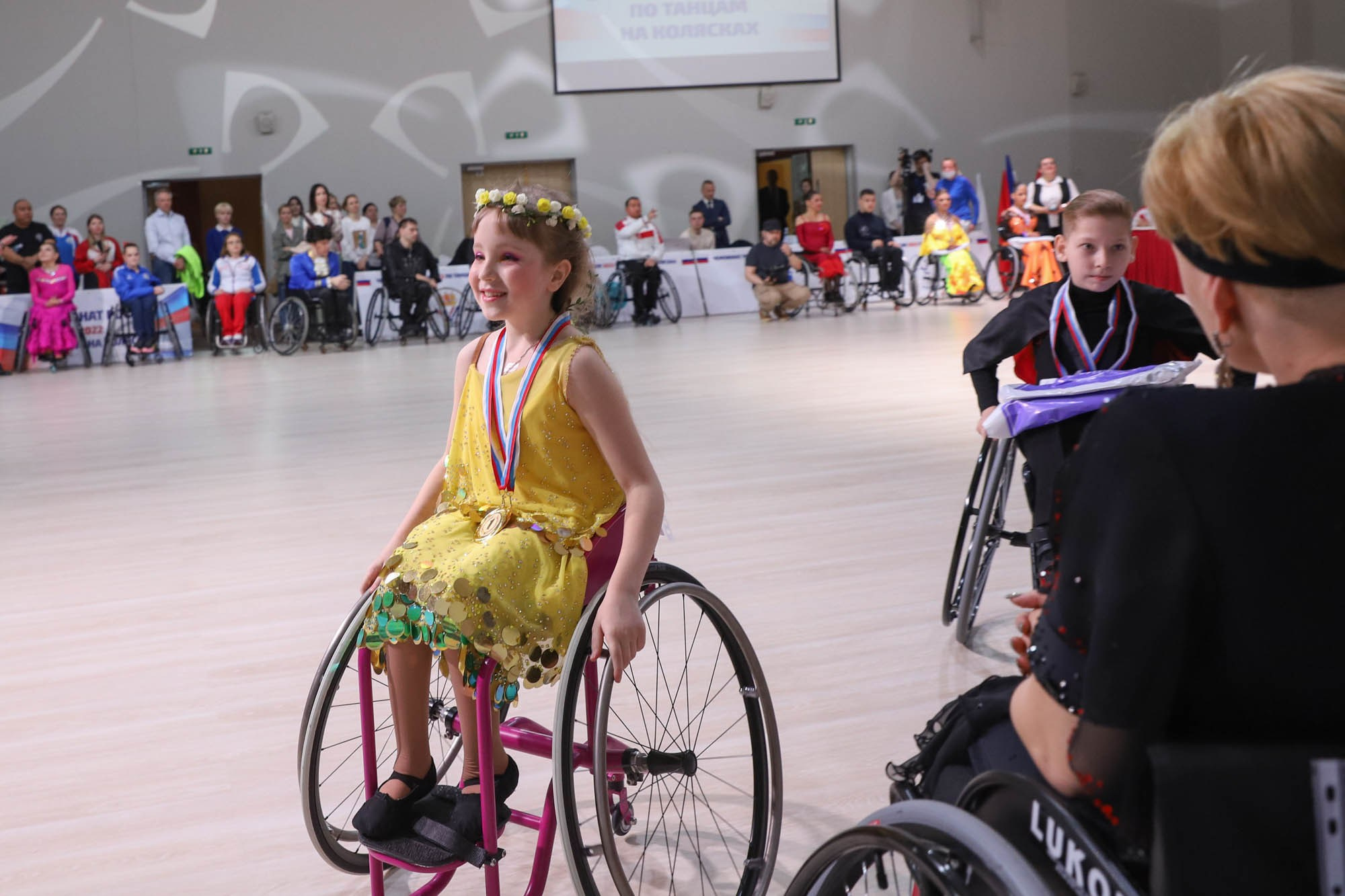 Чемпионат России по танцам на колясках. Фотограф Дарья Попова