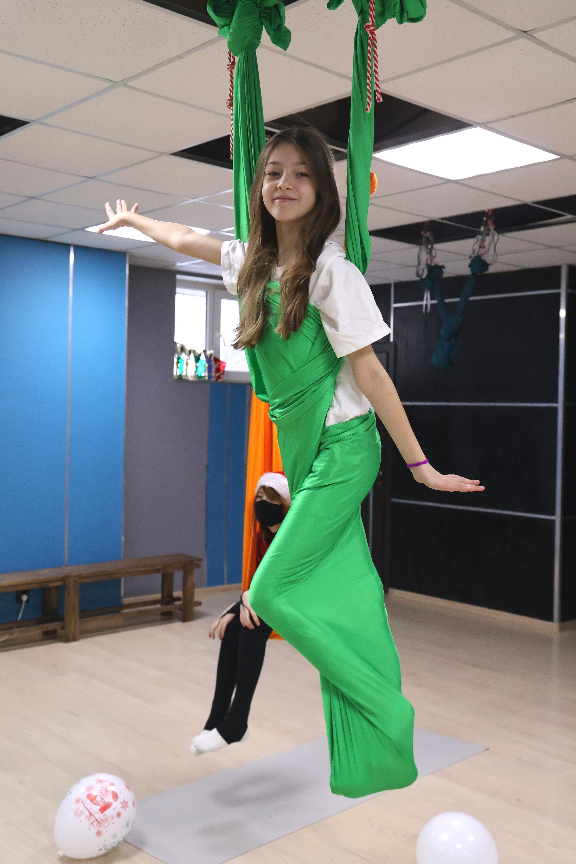 Открытый урок «Фитнес в гамаках». Спортивный и репортажный фотограф Ермакова Светлана