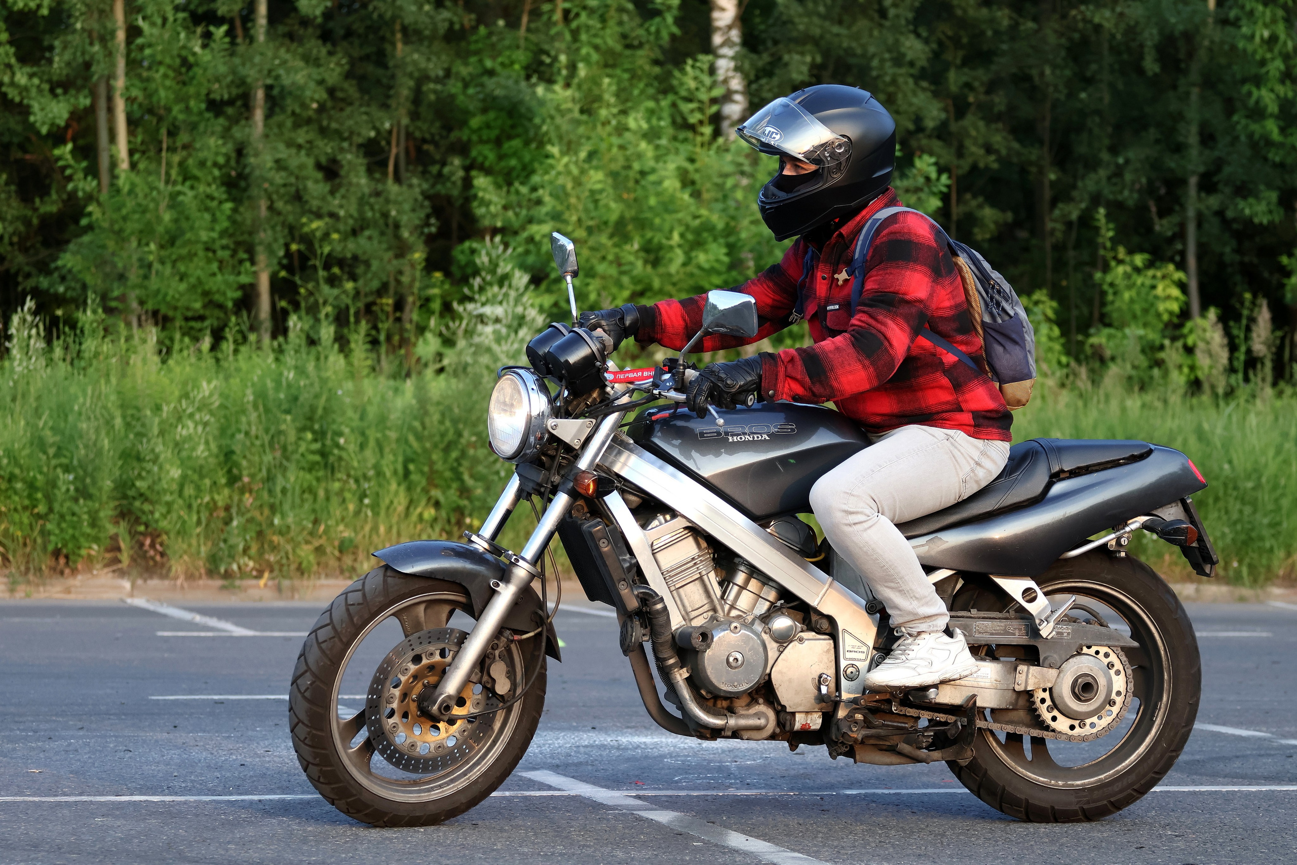 Мотоучебка. Занятия на площадке. Спортивный и репортажный фотограф Ермакова Светлана