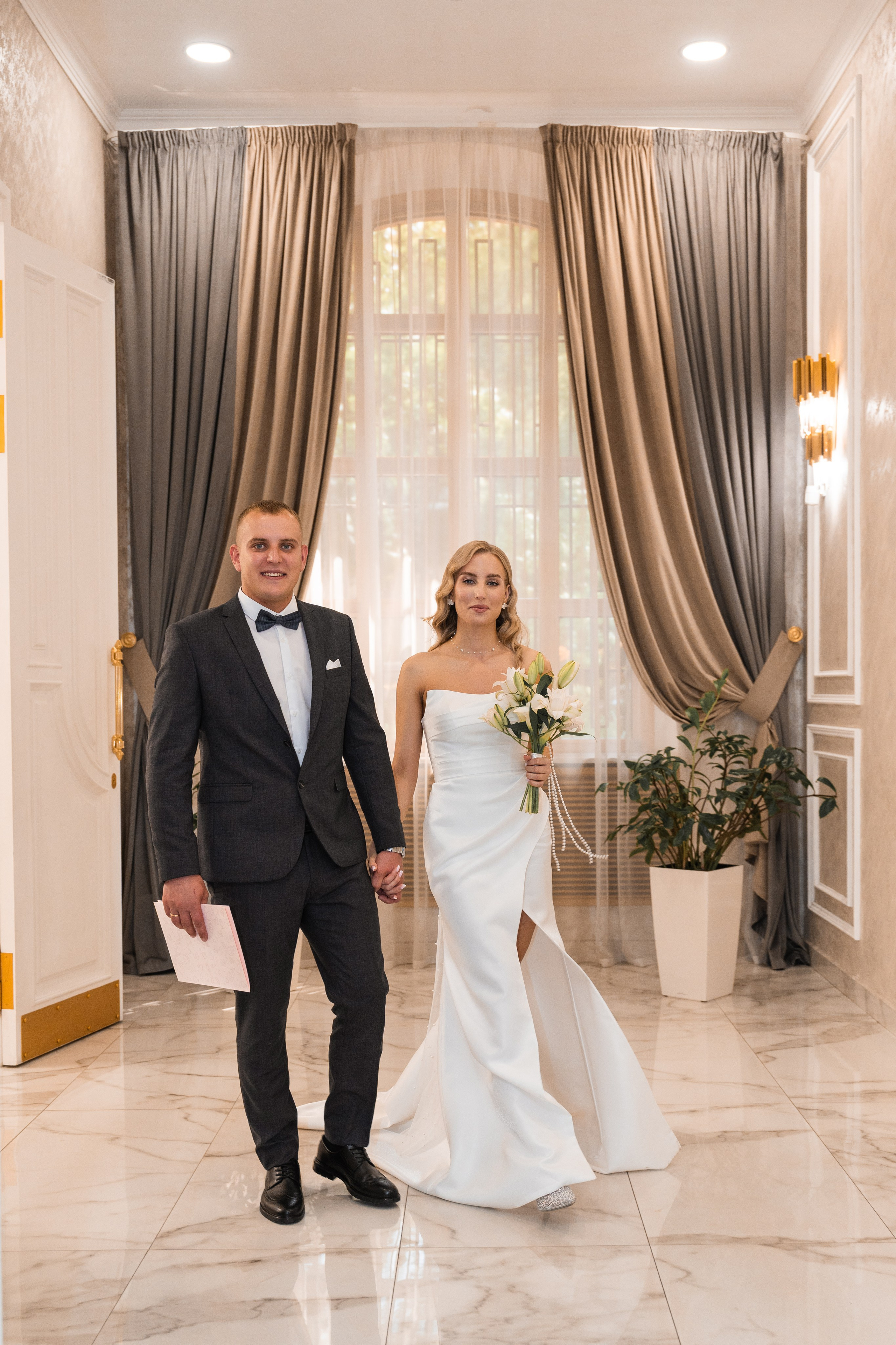 Свадебная фотосессия в Москве, регистрация в Кутузовском ЗАГСе Москва. Свадебный фотограф в Москве Анна Полушина