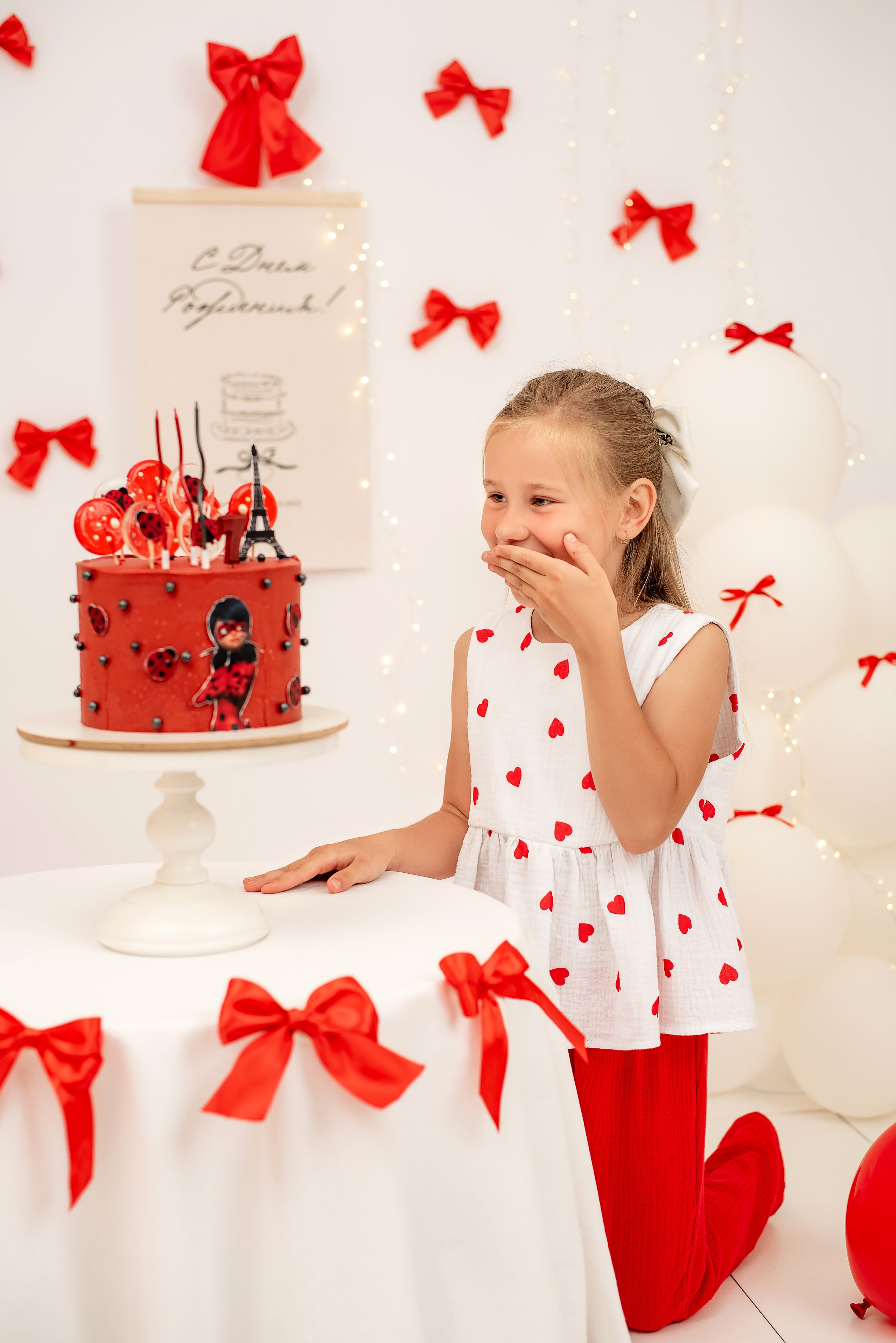 День рождение Елизоветы 7 лет. Семейный и детский фотограф Наталья Горда