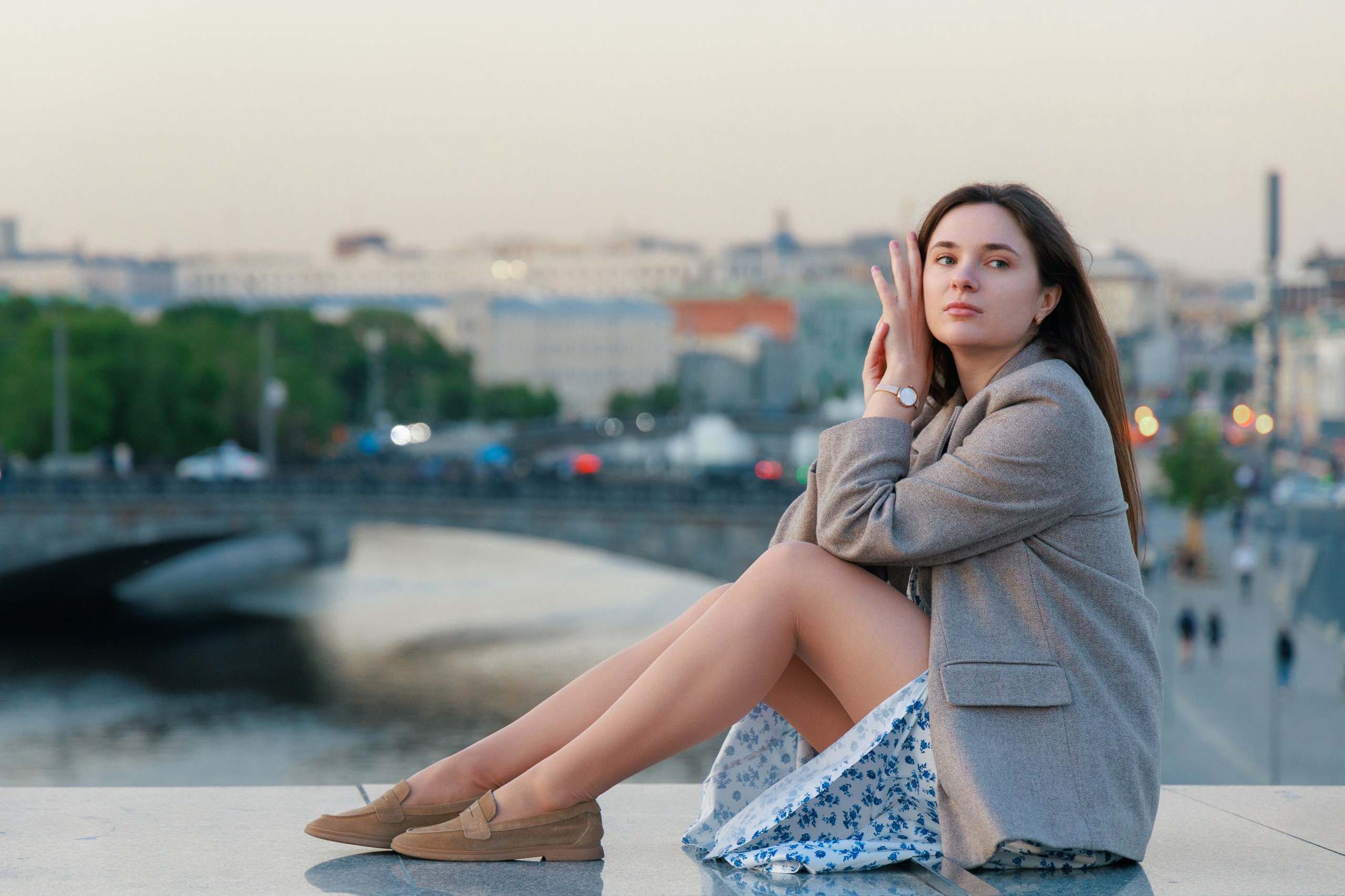 Фотопрогулка по центру Москвы с Мариной. Фотограф Валерий Сабрам