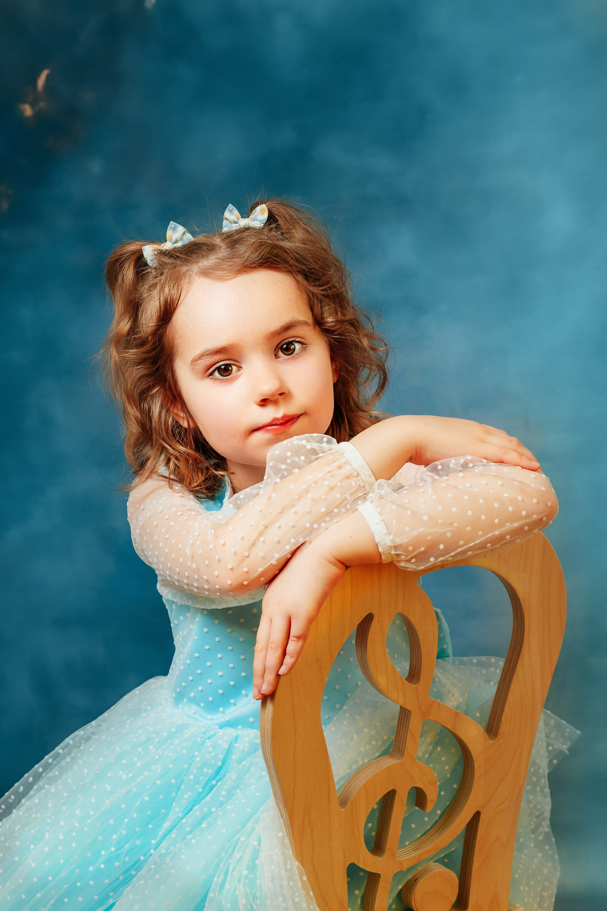 Портреты в дестком саду