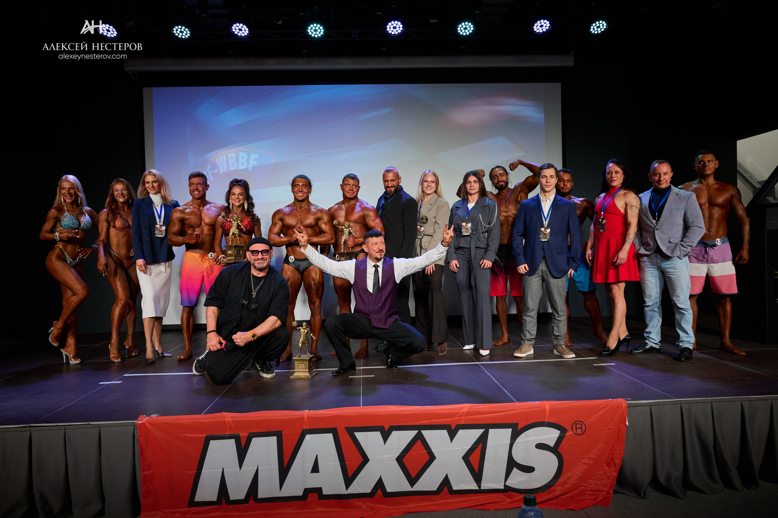 Фото с турнира «Прометей 2, WFF-WBBF Russia» 26 октября 2025. Спортивный фитнес фотограф Алексей Нестеров