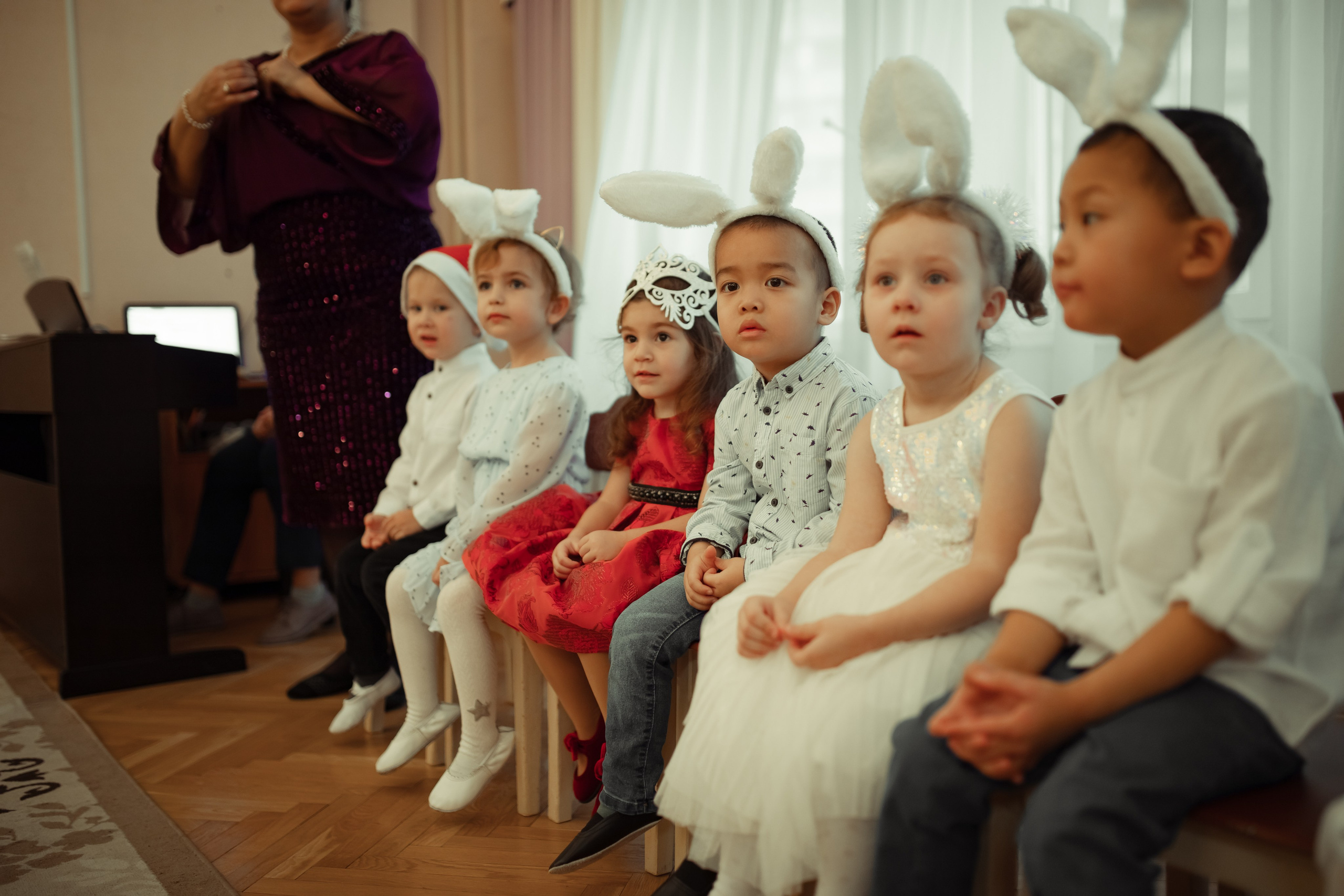 Новогодний утренник в детском саду. Семейный и детский фотограф в Москве Дорогова Екатерина