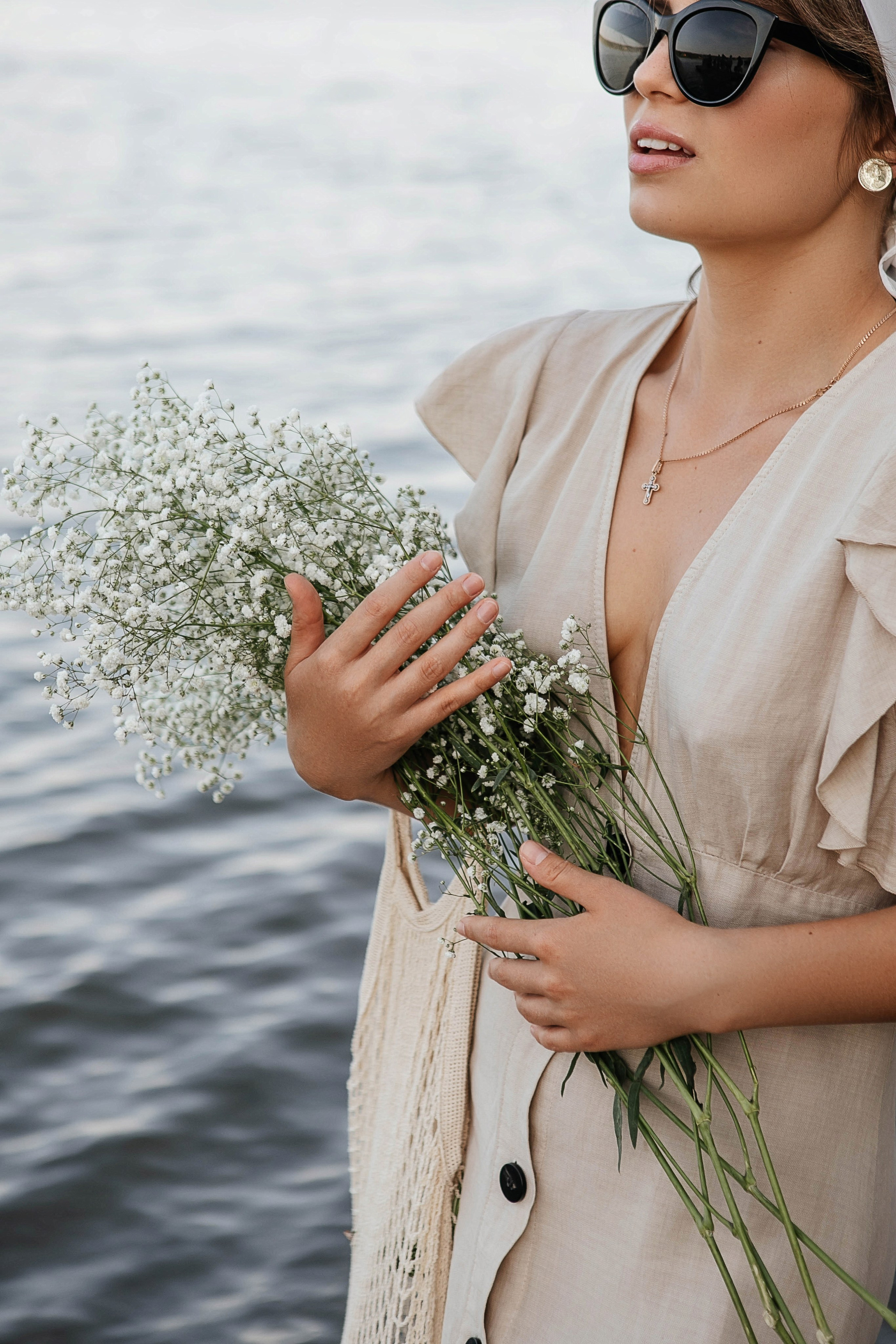 Анастасия у реки. Фотограф Санкт-Петербург Раднаева Юлия